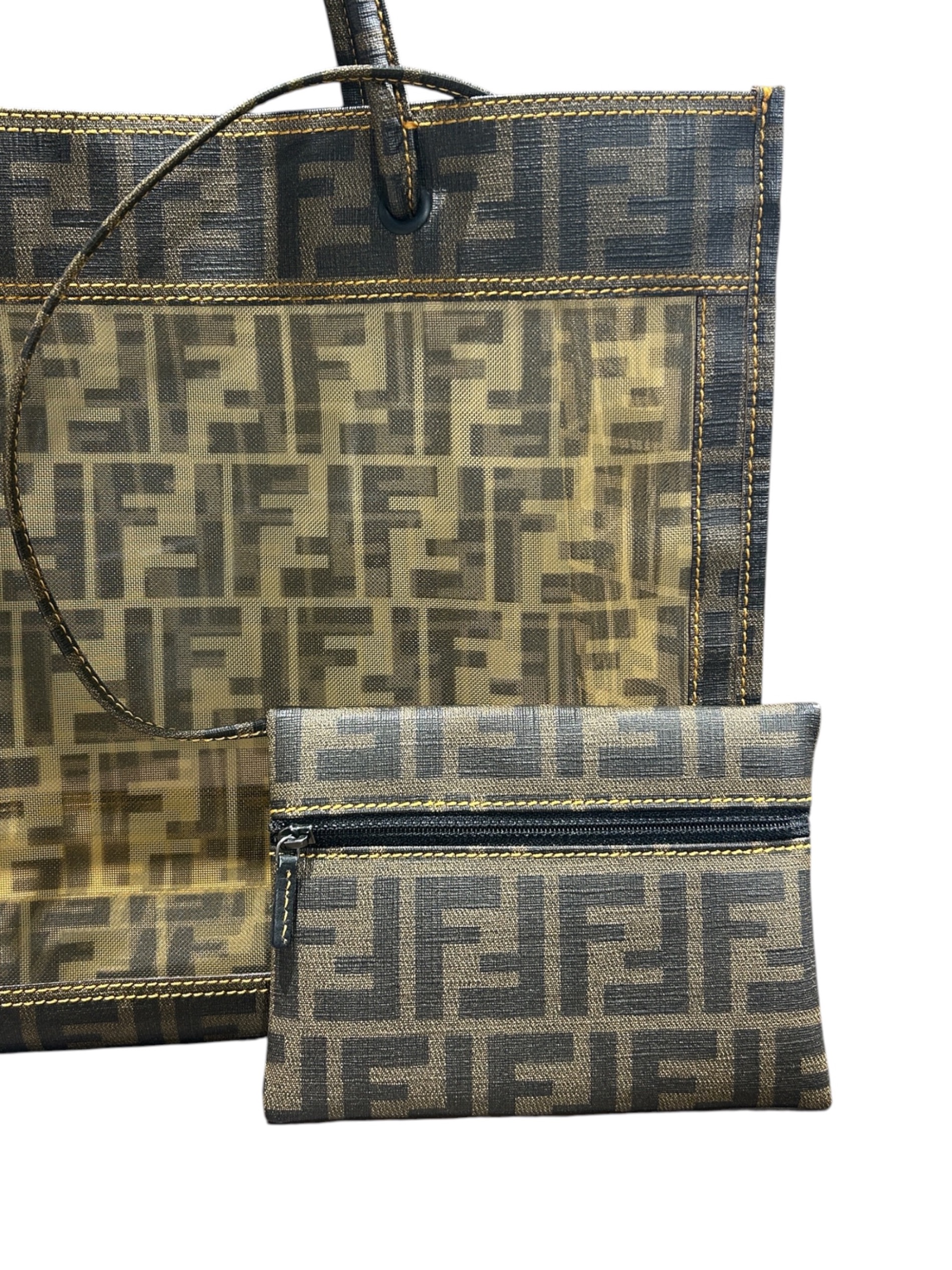 中古・古着通販】FENDI (フェンディ) メッシュトートバッグ/8BH183