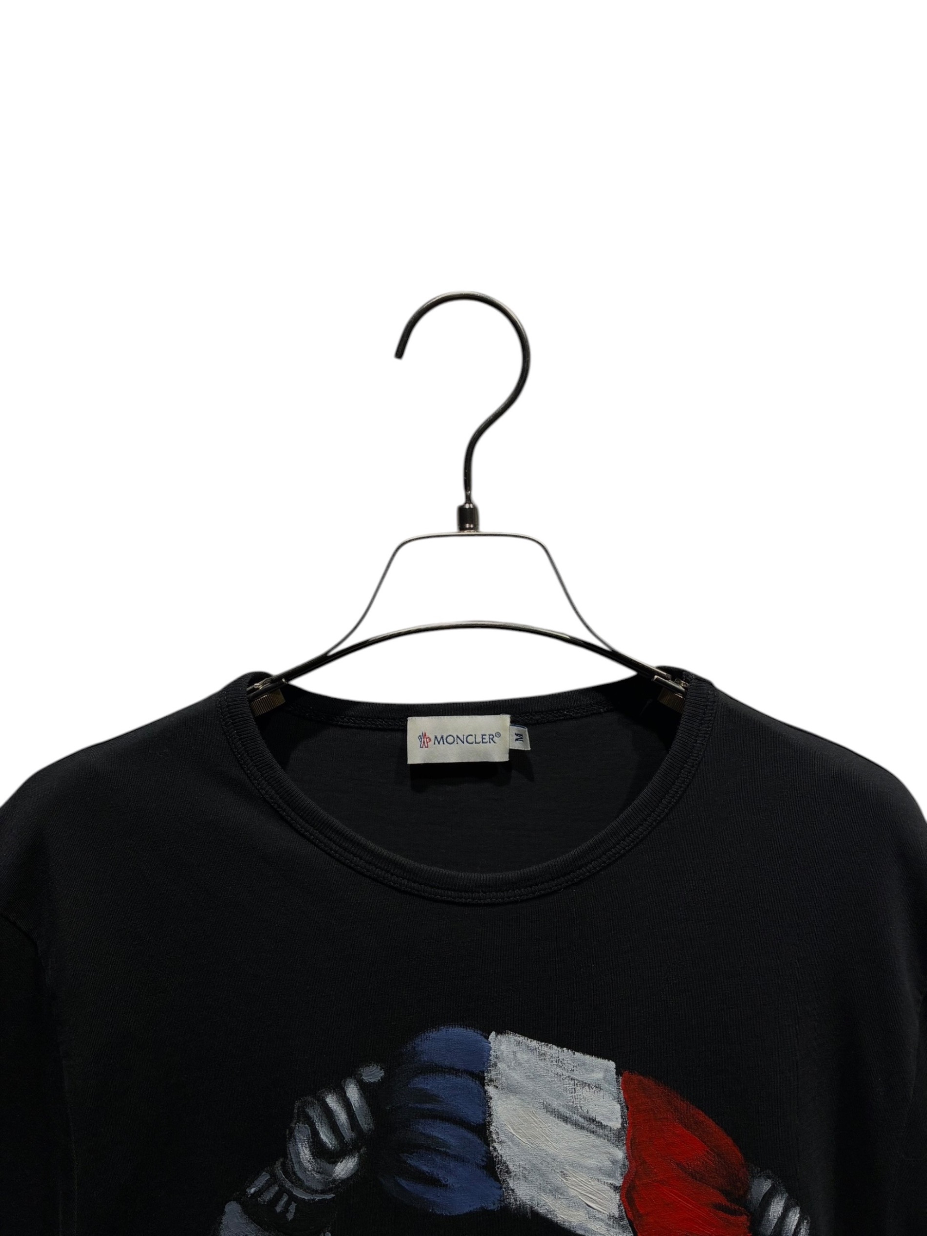 中古・古着通販】MONCLER (モンクレール) 長袖Tシャツ ブラック サイズ 中古・古着通販】MONCLER (モンクレール) 長袖Tシャツ ブラック サイズ