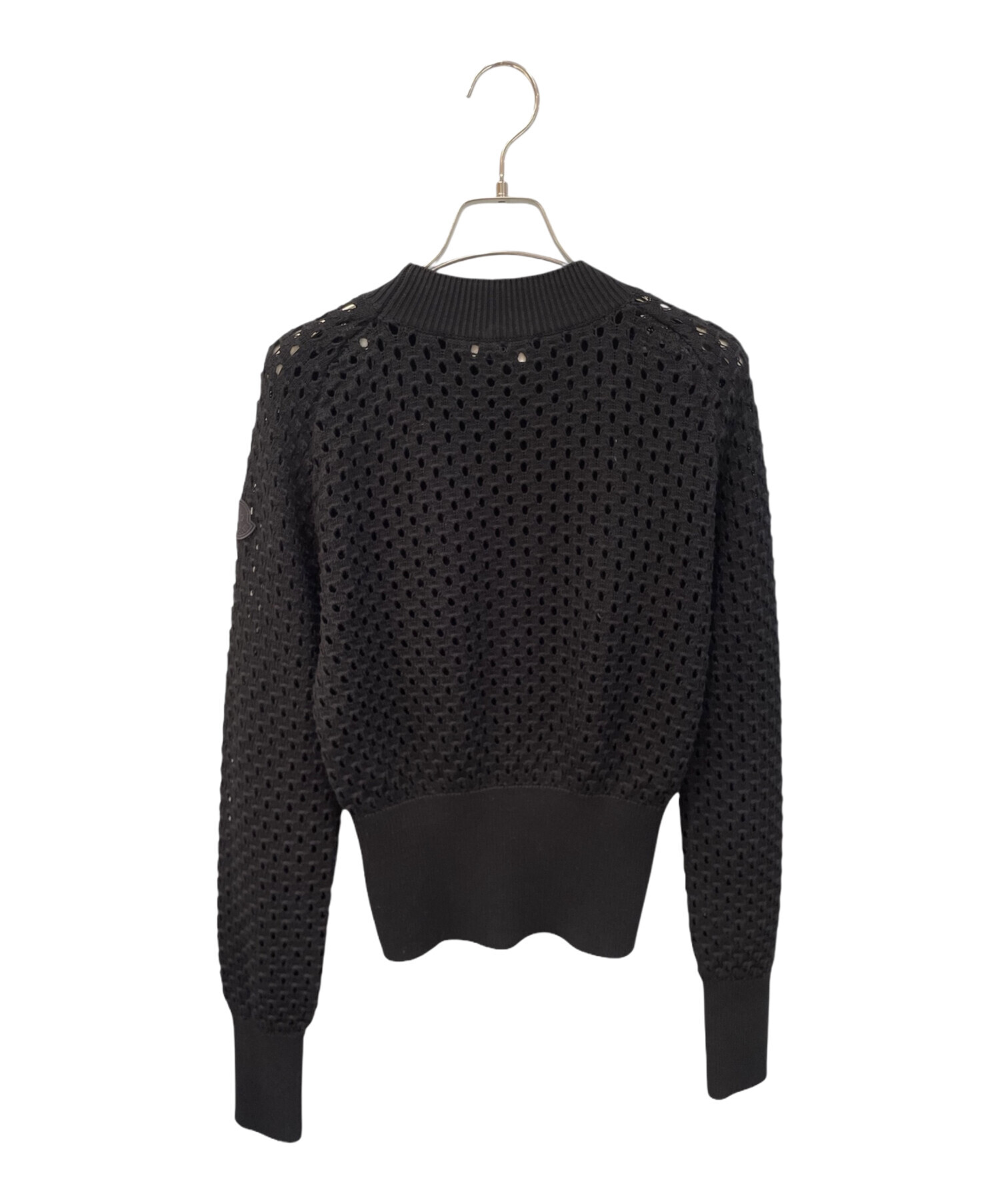 中古・古着通販】MONCLER (モンクレール) GIROCOLLO/ニット ブラック