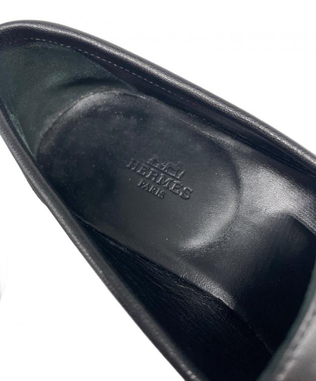 中古・古着通販】HERMES (エルメス) コンスタンスローファー ブラック