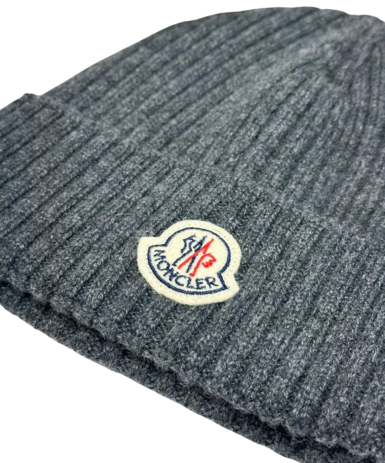 中古・古着通販】MONCLER (モンクレール) ワッペンニットキャップ