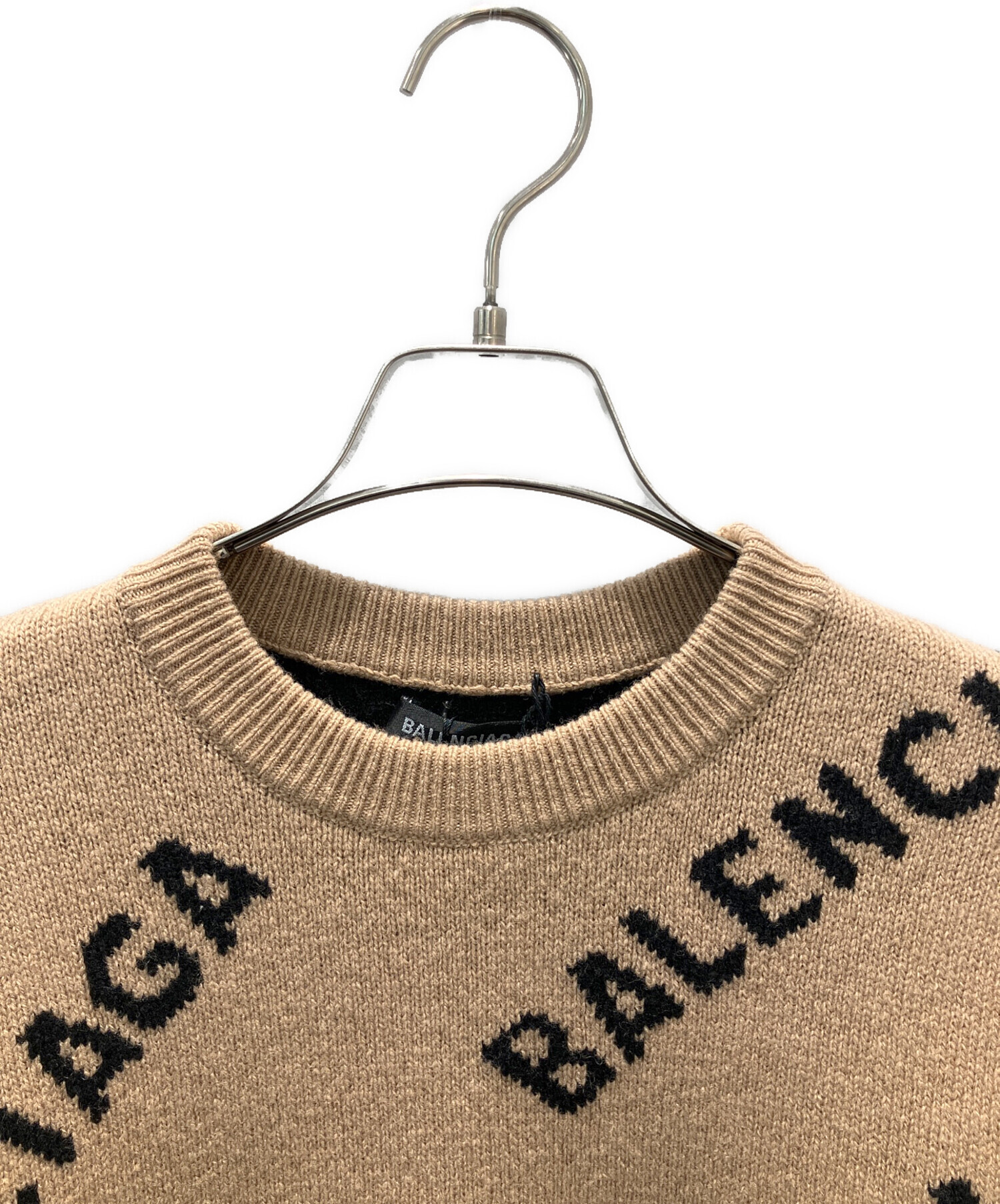 中古・古着通販】BALENCIAGA (バレンシアガ) All Over Logo Knit