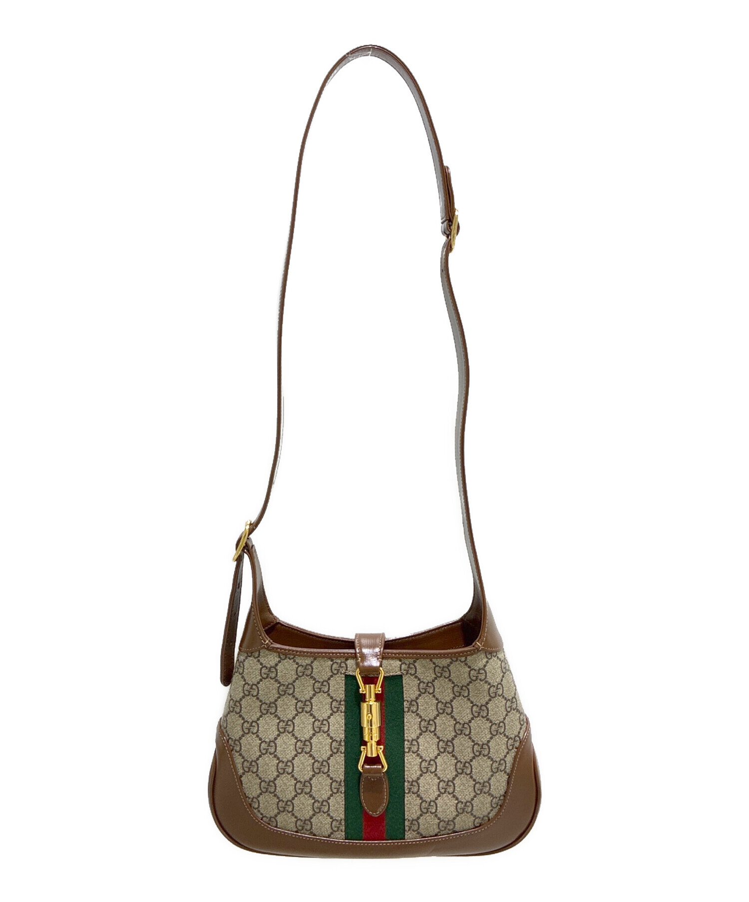 中古・古着通販】GUCCI (グッチ) ジャッキー1961/2WAYバッグ ブラウン