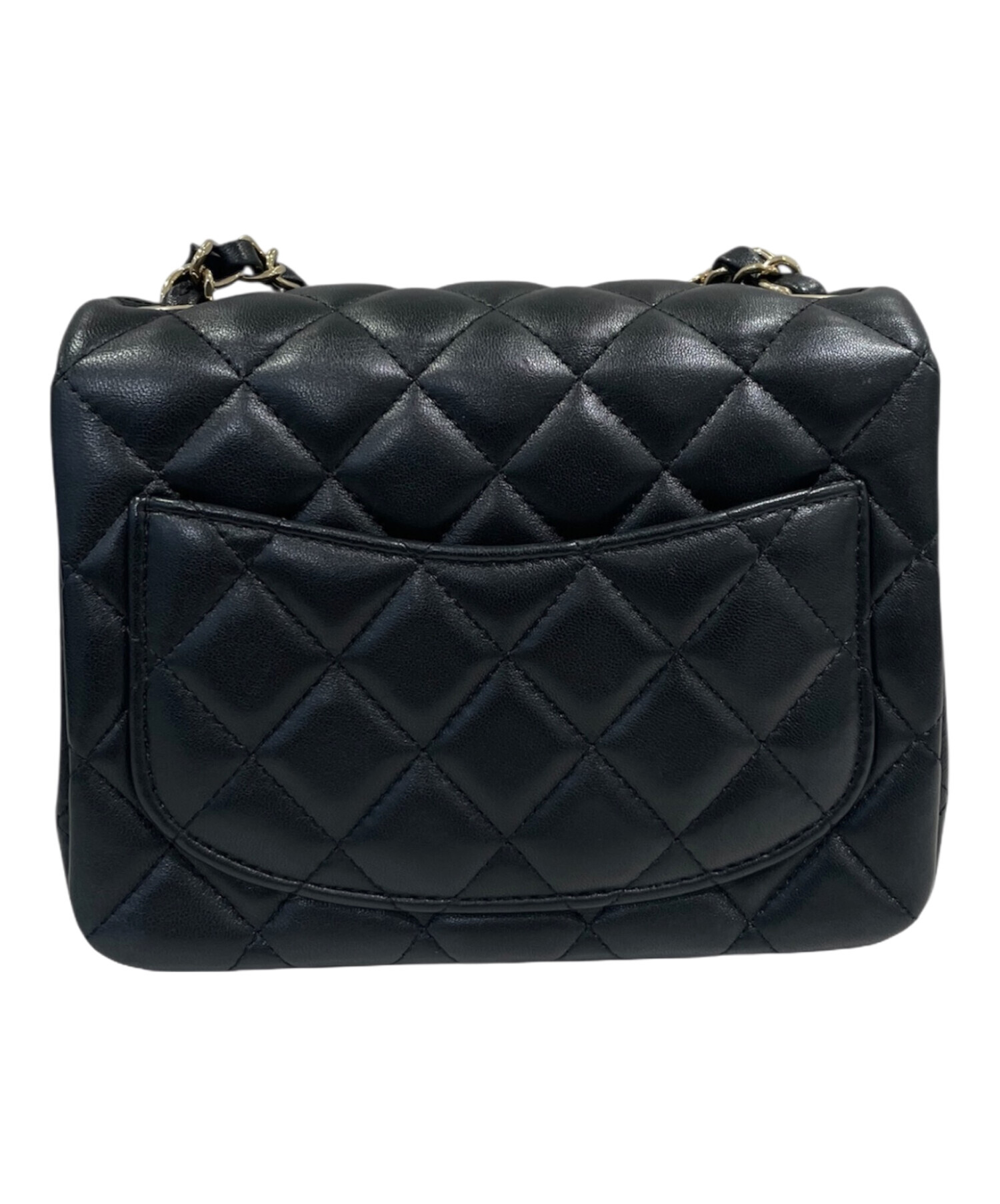 中古・古着通販】CHANEL (シャネル) ミニマトラッセ17 ブラック サイズ