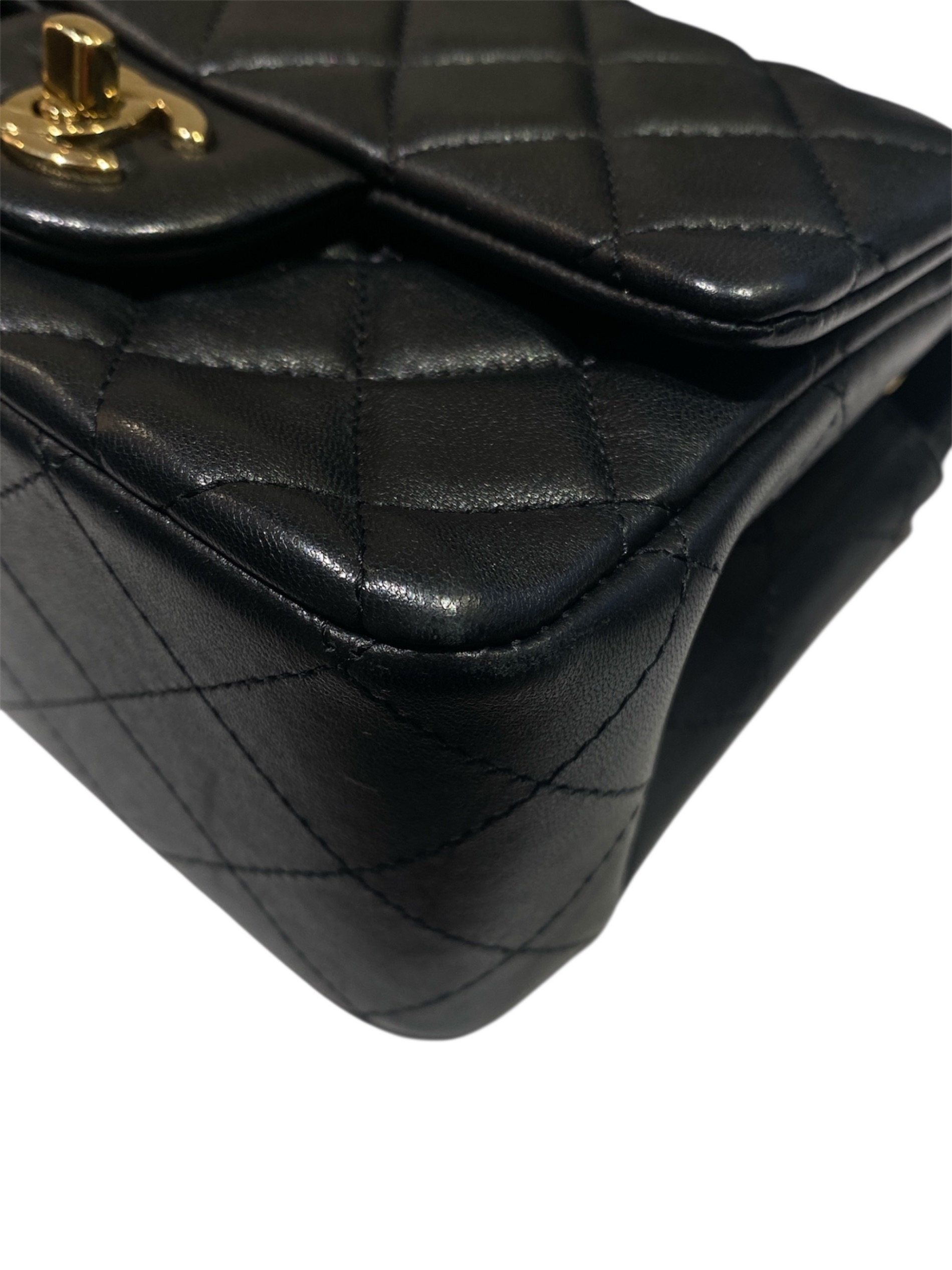 中古・古着通販】CHANEL (シャネル) ミニマトラッセ17 ブラック サイズ