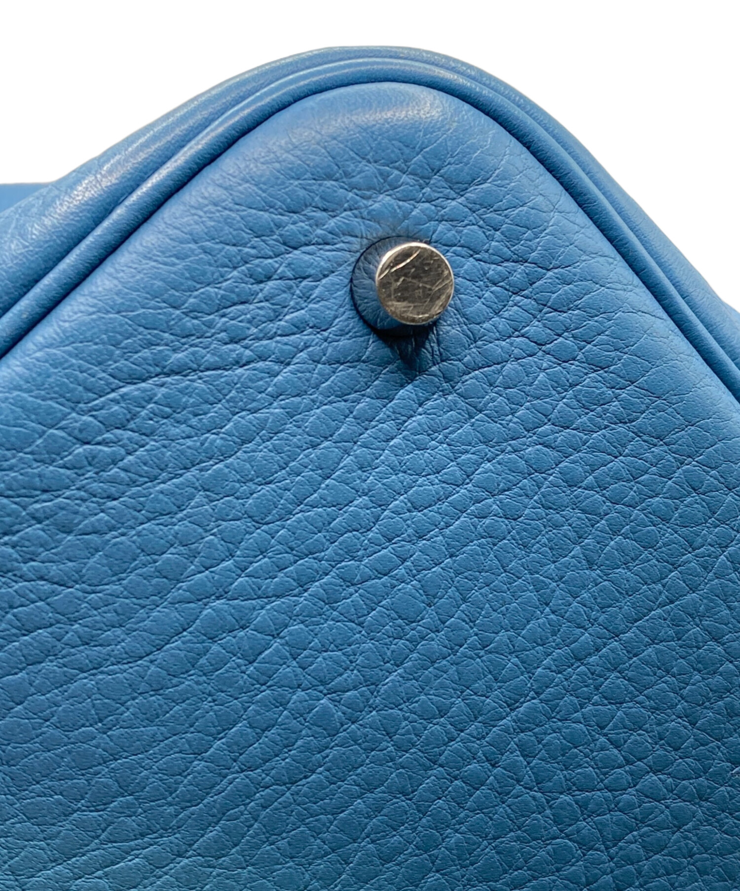 中古・古着通販】HERMES (エルメス) ピコタンMM/ハンドバッグ ブルー 