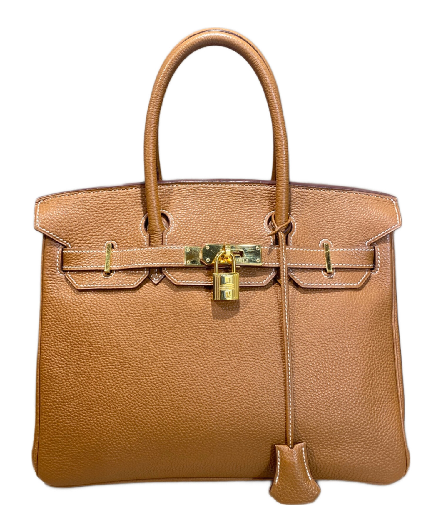 中古・古着通販】HERMES (エルメス) バーキン30/ゴールド金具/ゴールド 