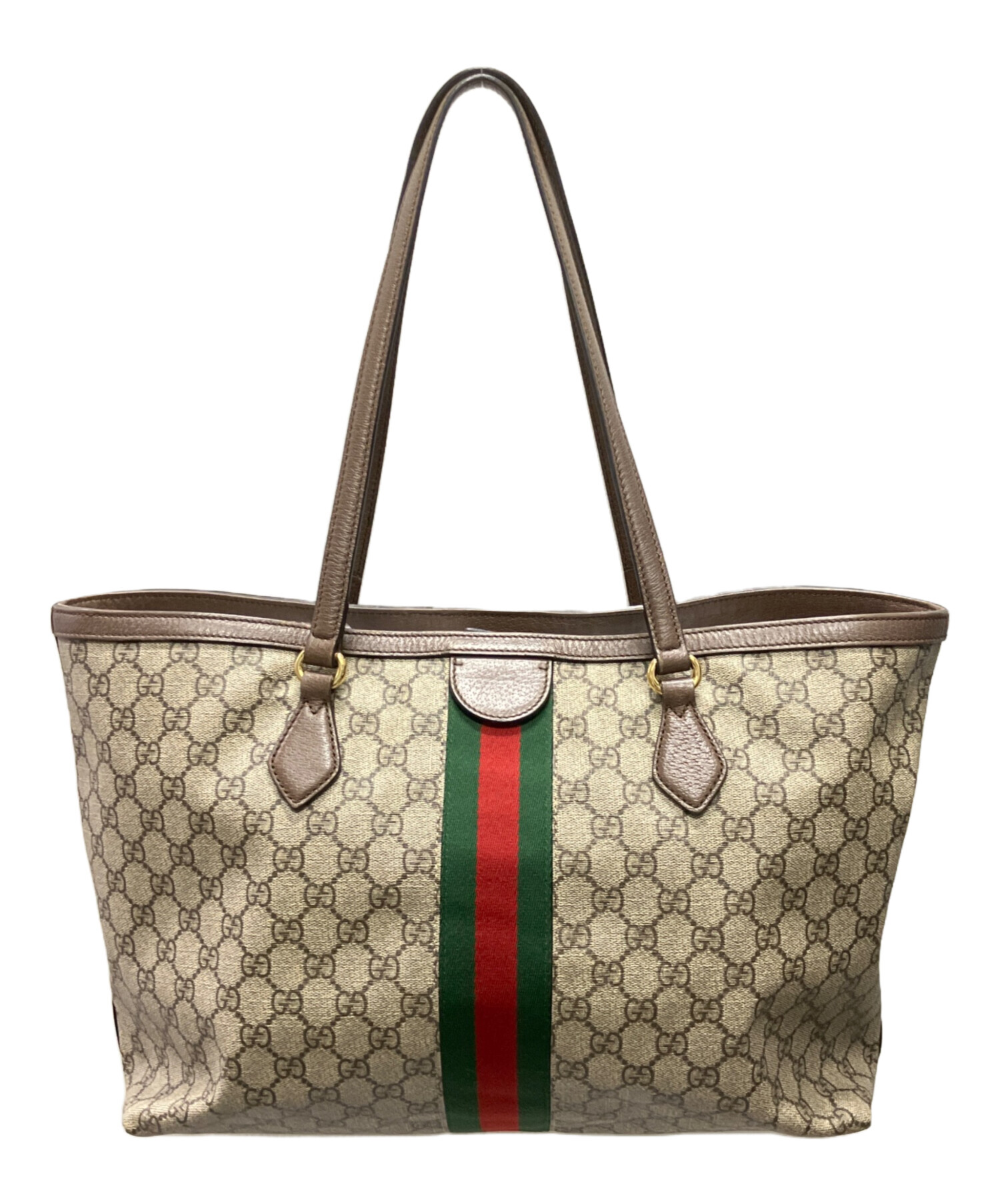 中古・古着通販】GUCCI (グッチ) オフディアトートバッグ ラージ 