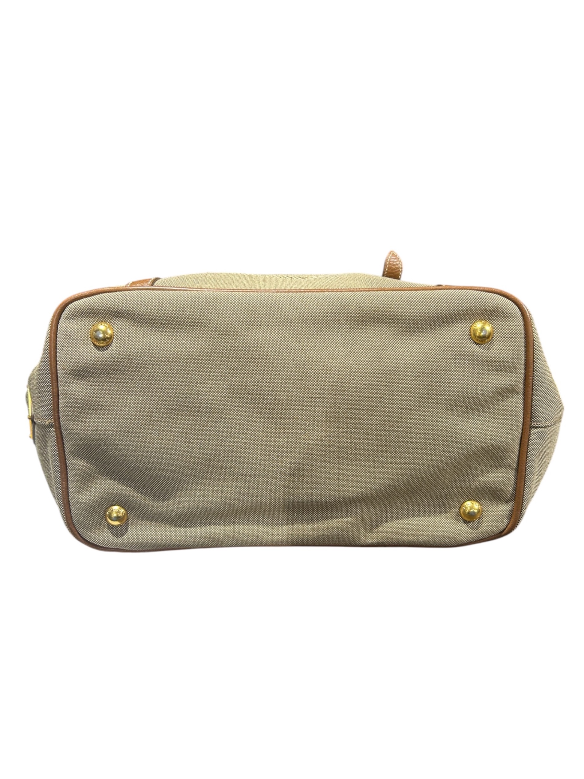 中古・古着通販】PRADA (プラダ) ロゴジャガードリボンハンドバッグ