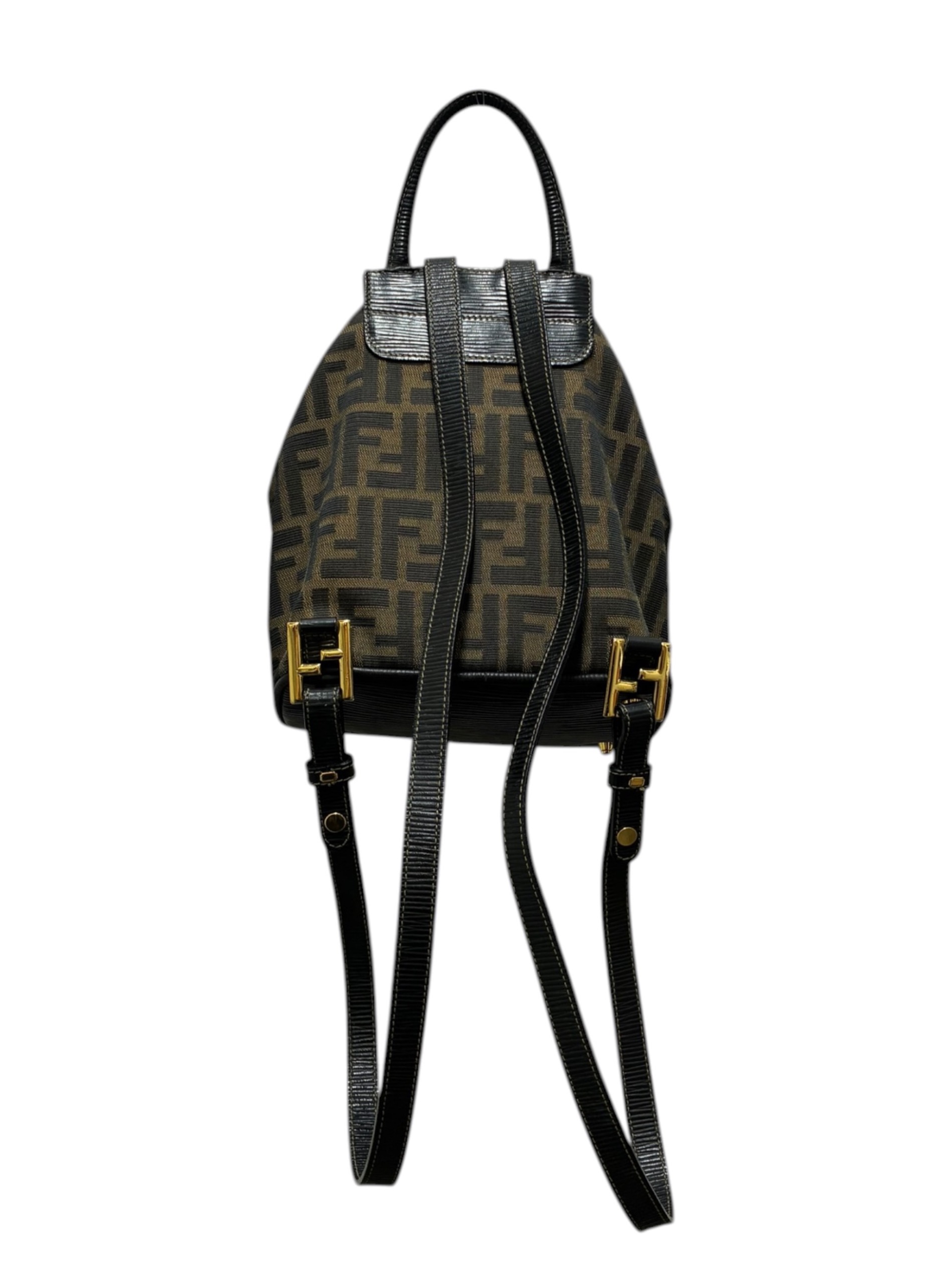 中古・古着通販】FENDI (フェンディ) ミニリュック ブラウン サイズ