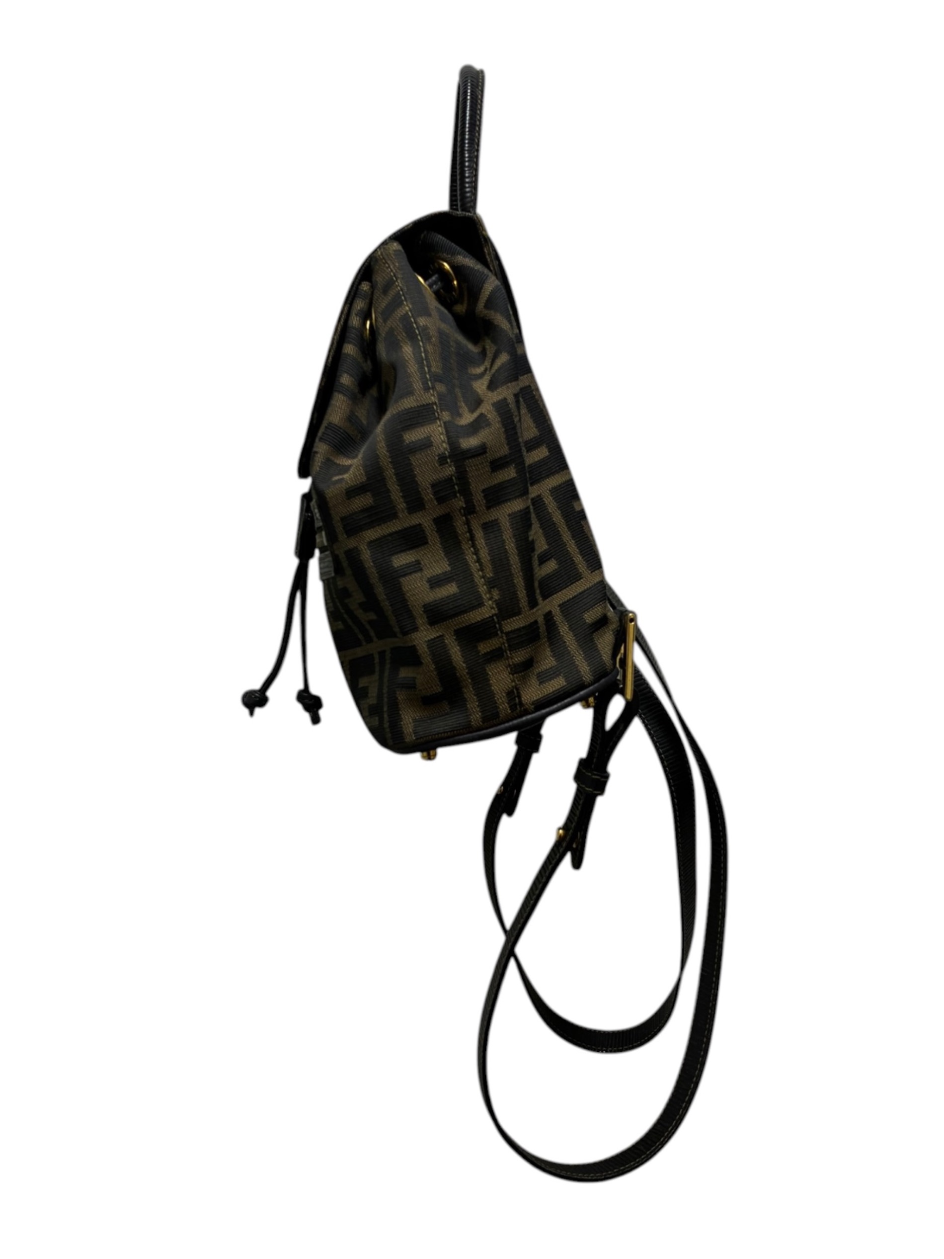 中古・古着通販】FENDI (フェンディ) ミニリュック ブラウン サイズ
