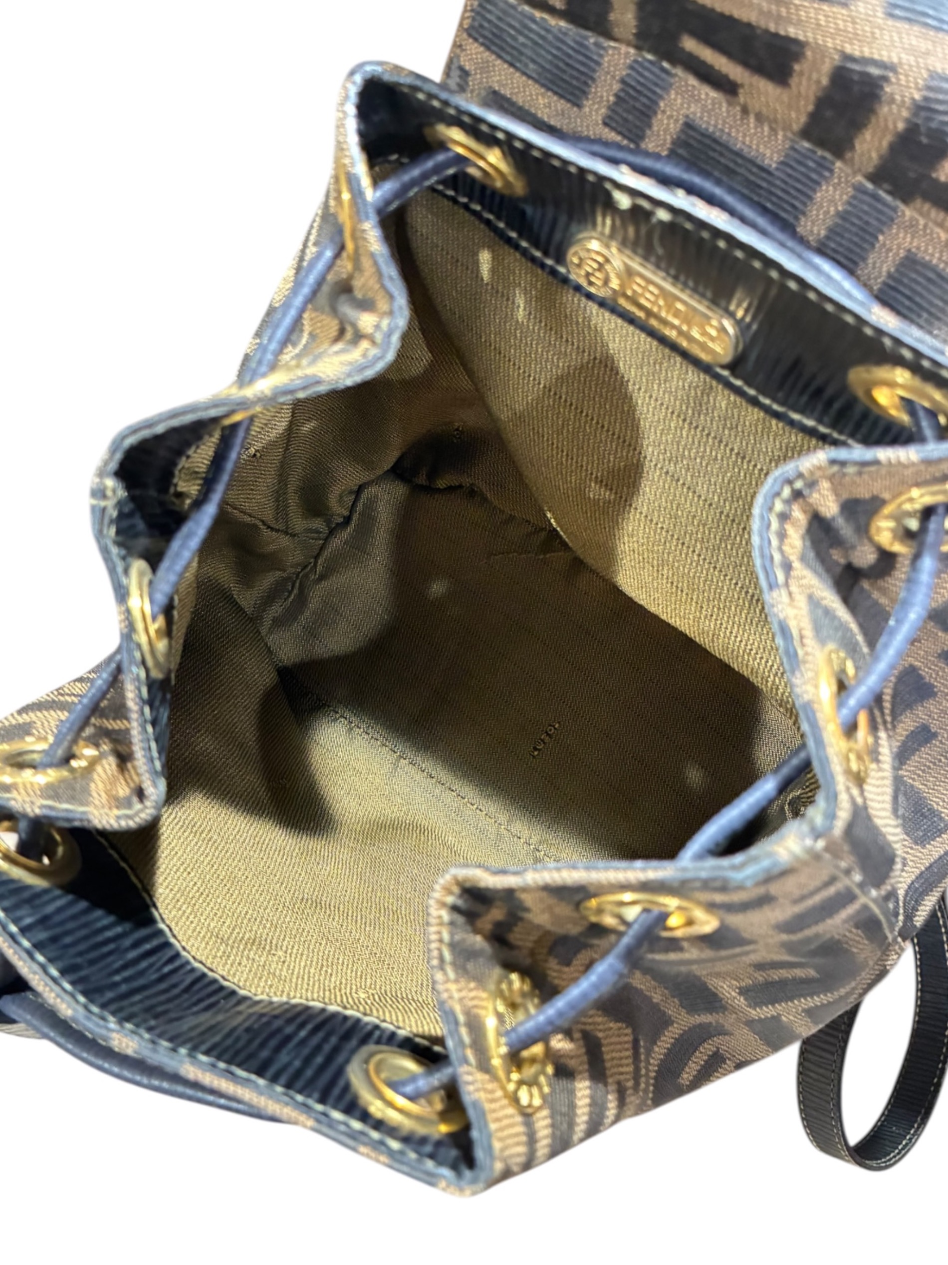 中古・古着通販】FENDI (フェンディ) ミニリュック ブラウン サイズ