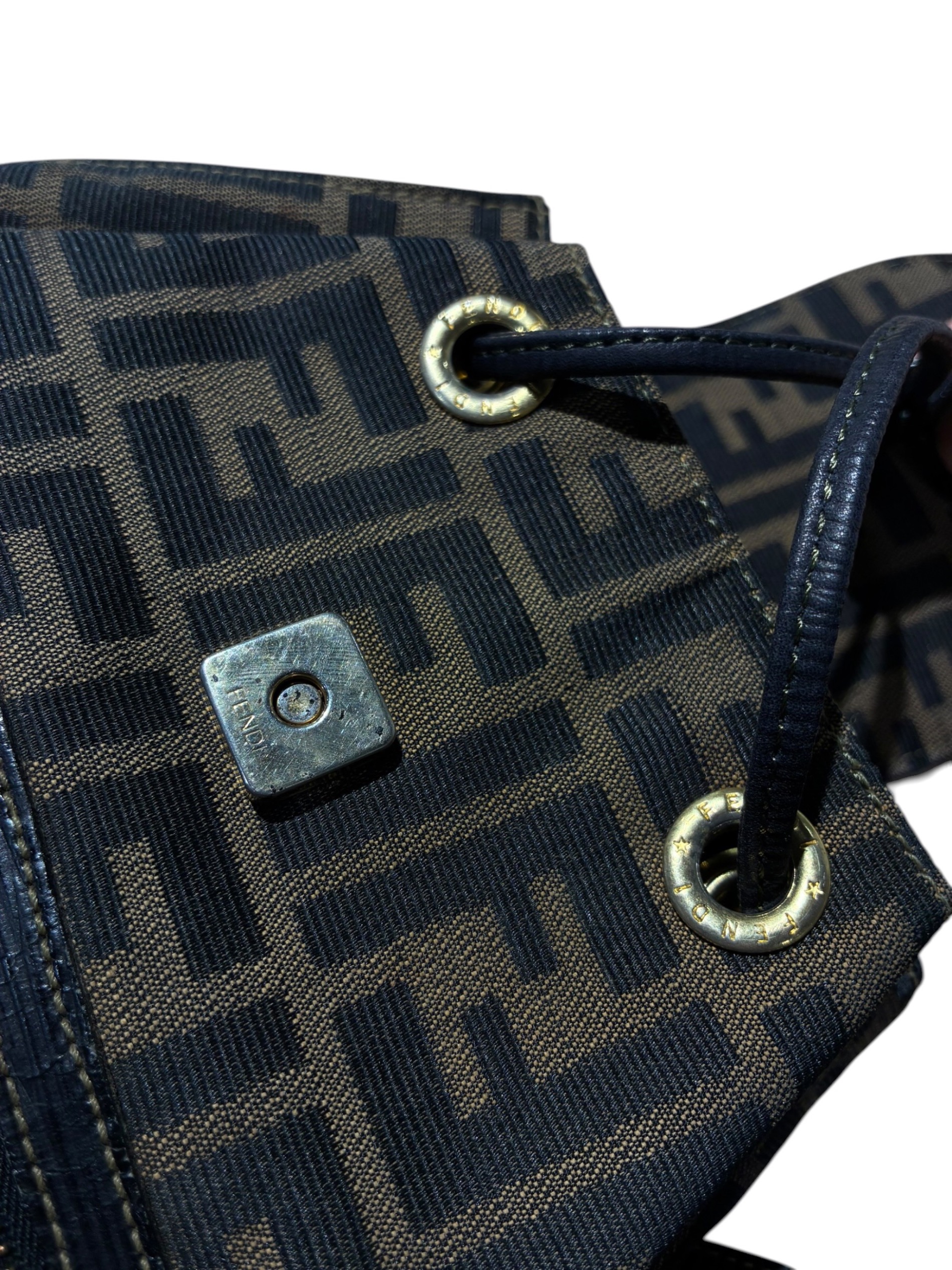 中古・古着通販】FENDI (フェンディ) ミニリュック ブラウン サイズ