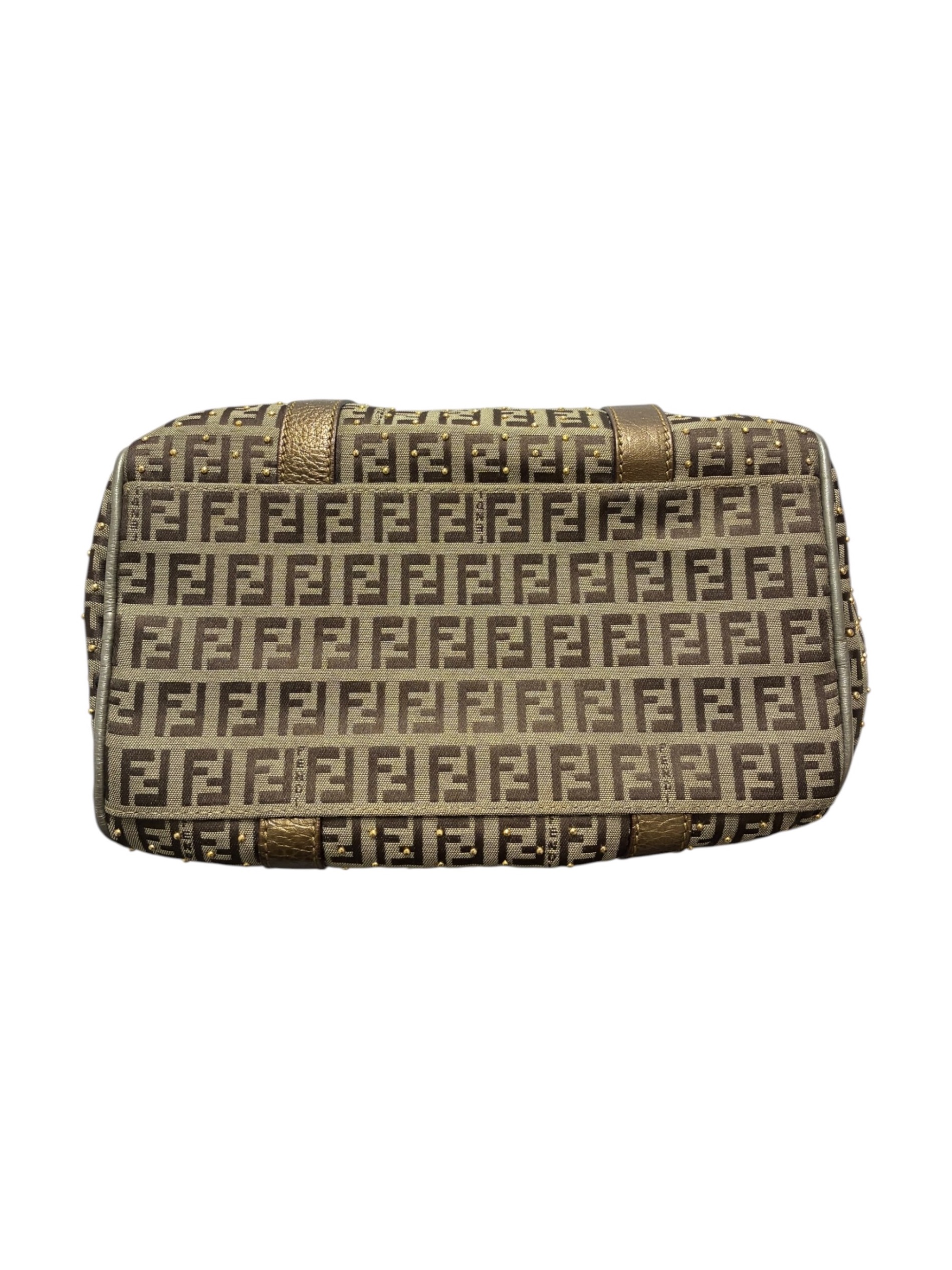 中古・古着通販】FENDI (フェンディ) スタッズミニボストンバッグ
