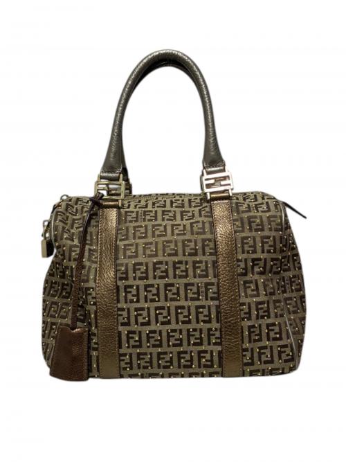 中古・古着通販】FENDI (フェンディ) スタッズミニボストンバッグ
