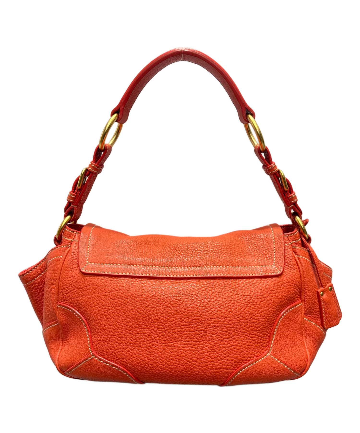 中古・古着通販】PRADA (プラダ) ハンドバッグ BR3869 オレンジ