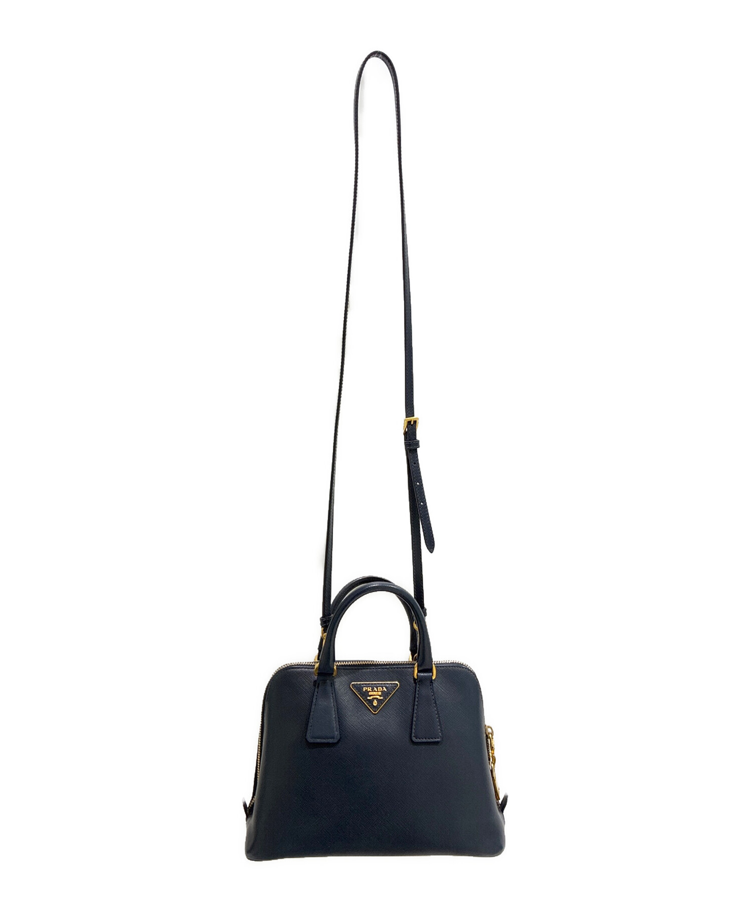 中古・古着通販】PRADA (プラダ) 2WAYバッグ ネイビー サイズ