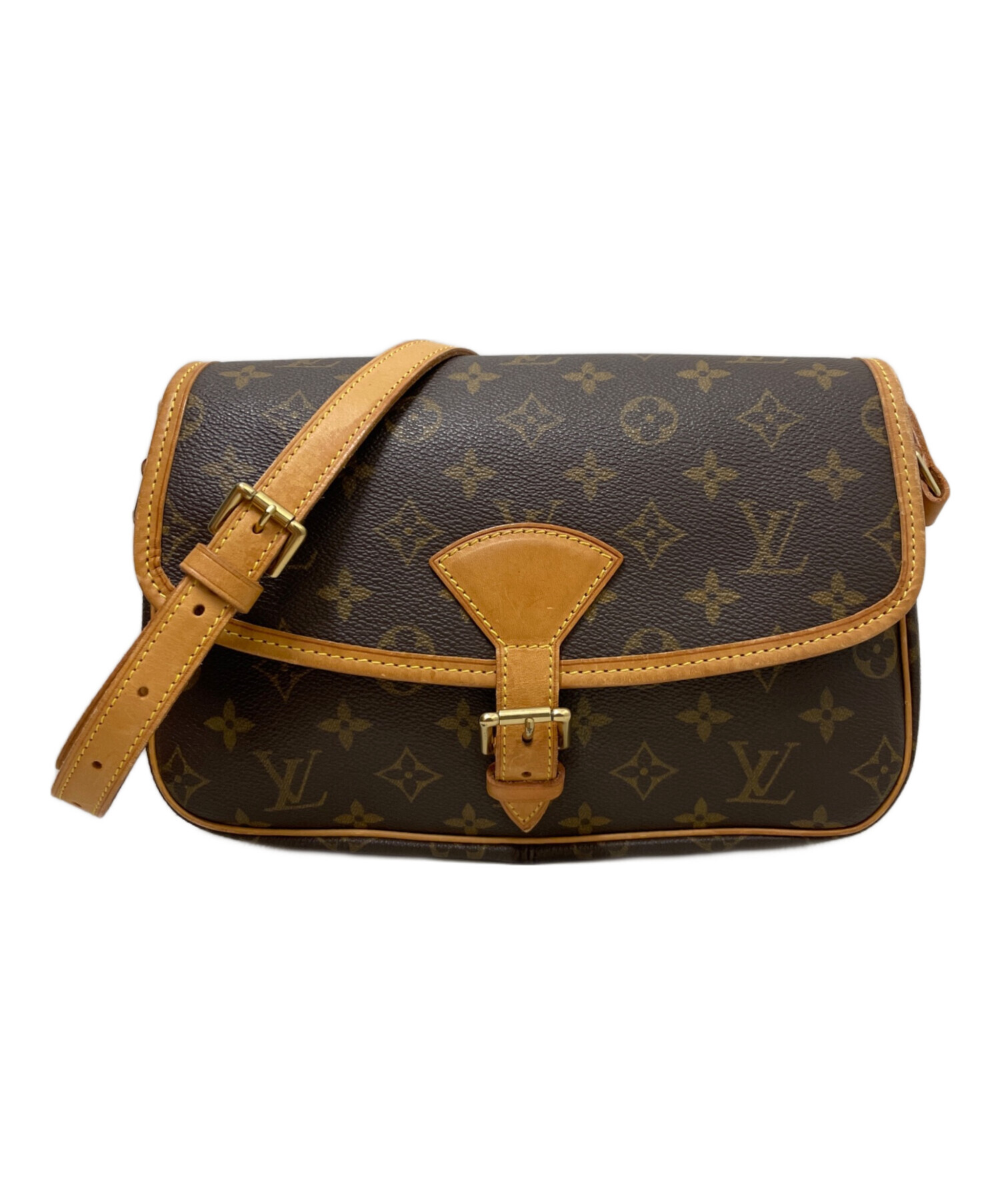 中古 ルイ ヴィトン LOUIS VUITTON M42250 SL0013 レディース ショルダーバッグ モノグラム ブラウン モノグラムキャンバス 中古・古着通販】LOUIS VUITTON (ルイ ヴィトン) ソローニュ