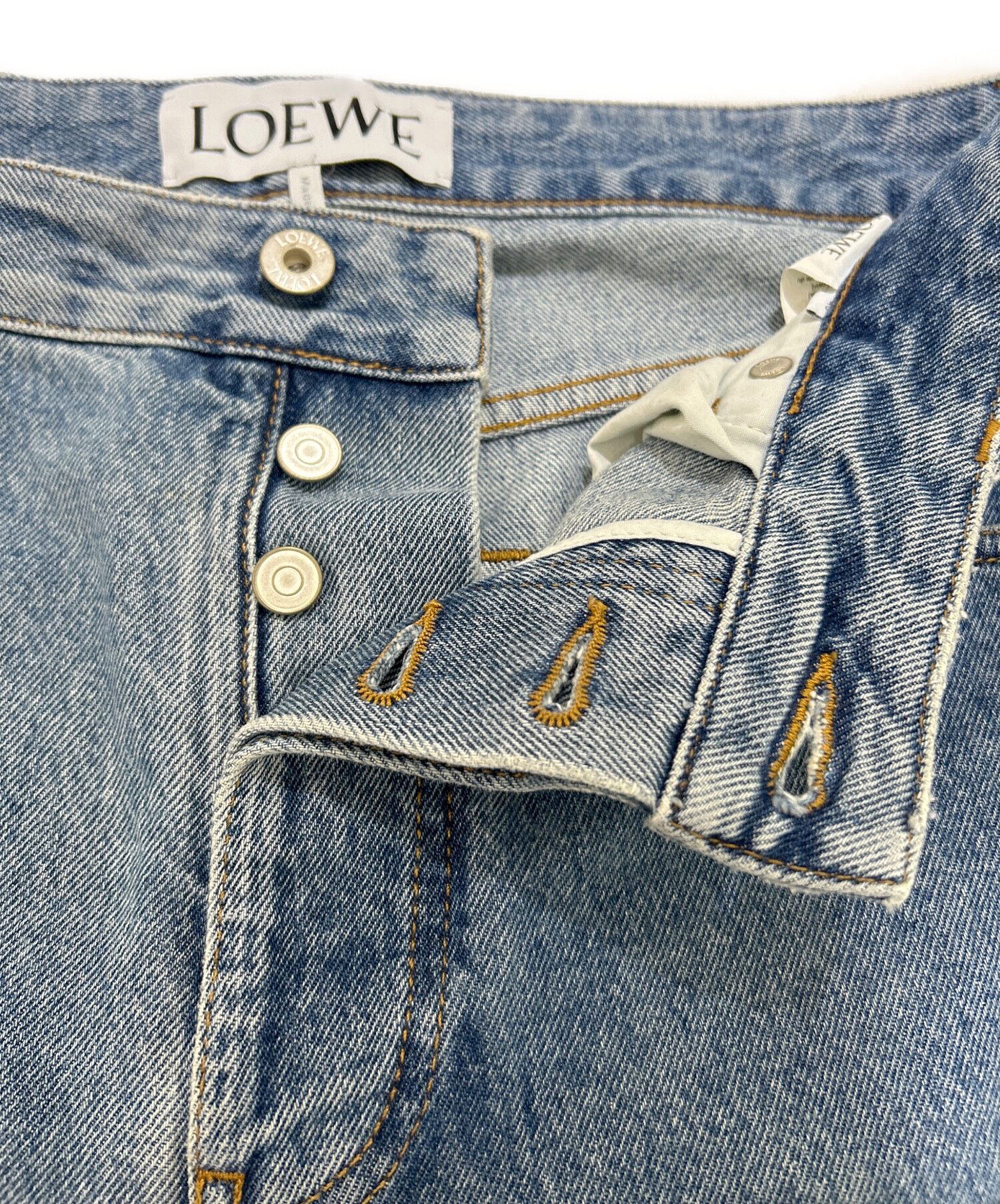 中古・古着通販】LOEWE (ロエベ) Anagram Baggy Denim Pants