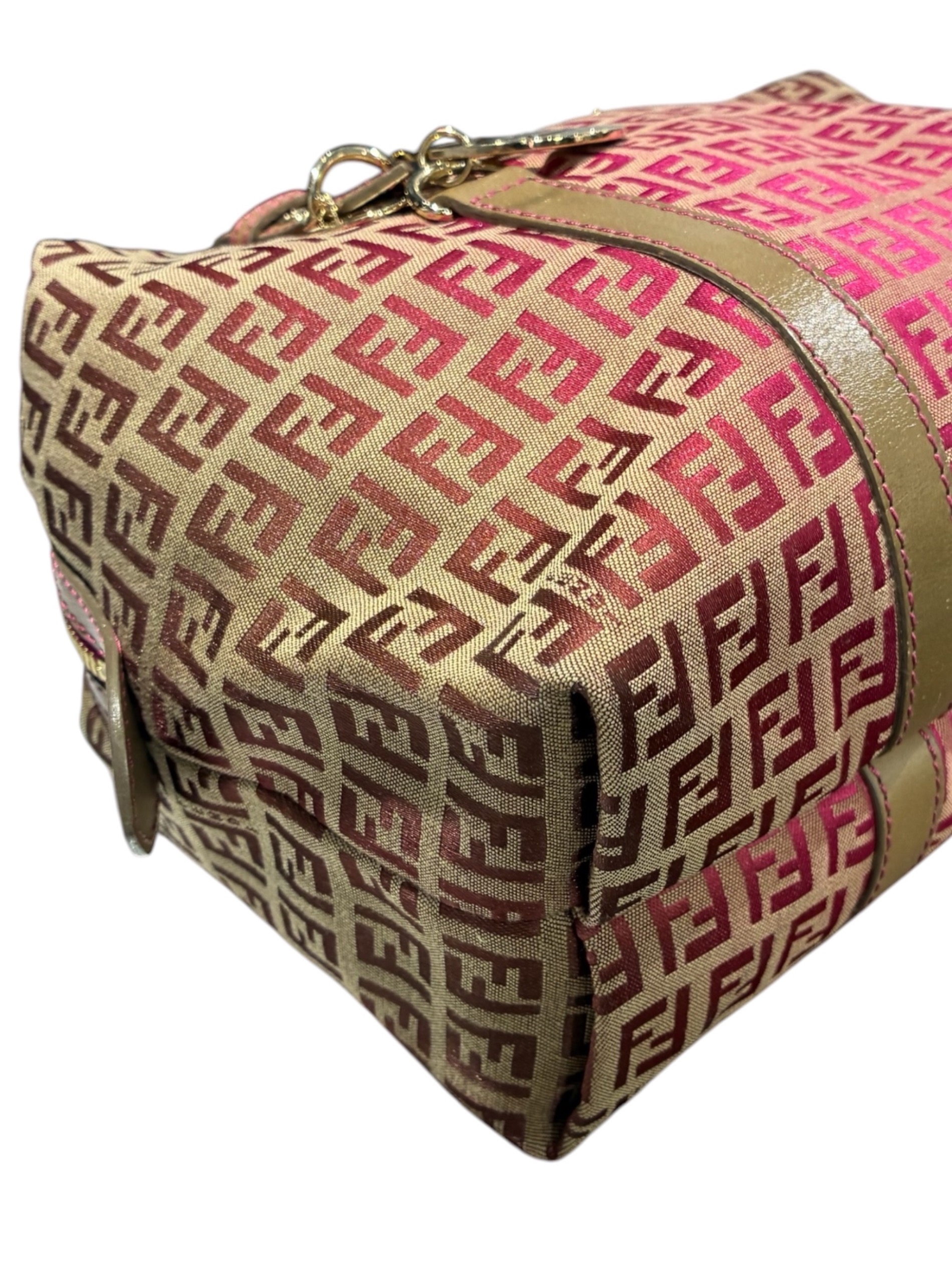 中古・古着通販】FENDI (フェンディ) ボストンバッグ/8BL106 ブラウン