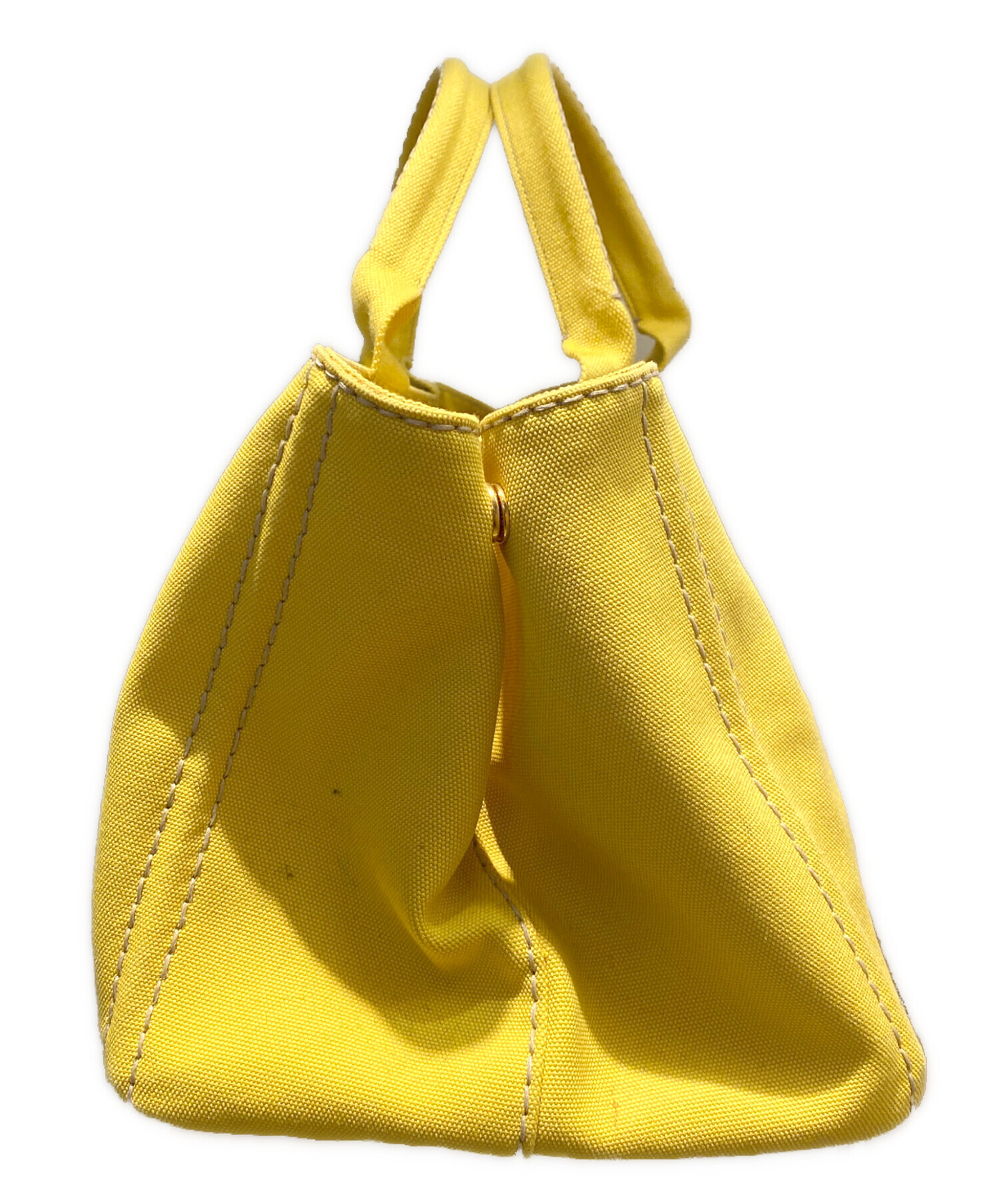 中古・古着通販】PRADA (プラダ) カナパM イエロー サイズ:M