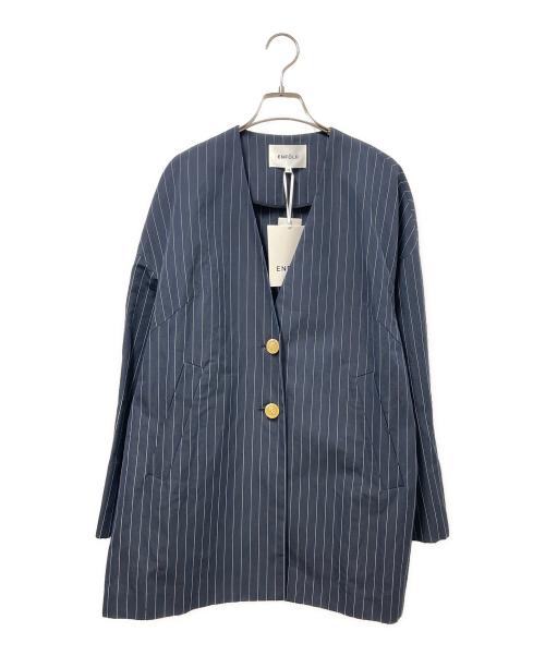 新品　タグ付き　エンフォルド　リネン　ストライプ　ジャケット 新品 タグ付き エンフォルド リネン ストライプ ジャケット 新品 タグ