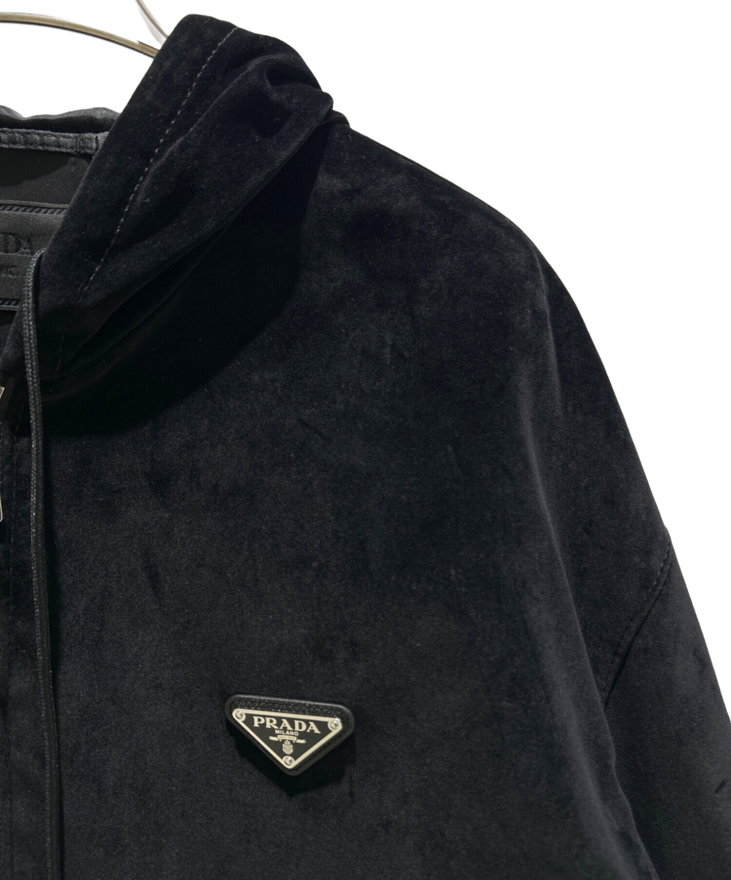 中古・古着通販】PRADA (プラダ) Cotton velvet blouson コットン 