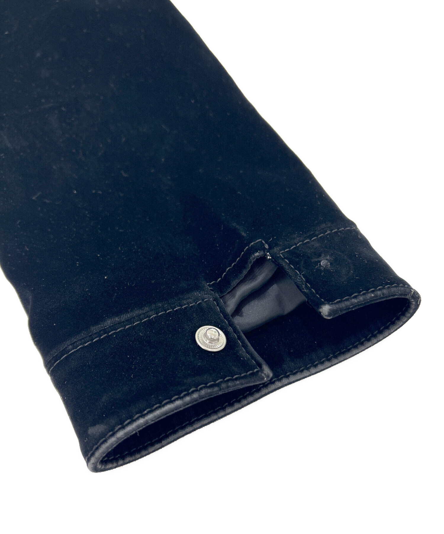 中古・古着通販】PRADA (プラダ) Cotton velvet blouson コットン