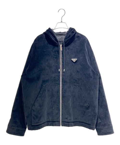 中古・古着通販】PRADA (プラダ) Cotton velvet blouson コットン