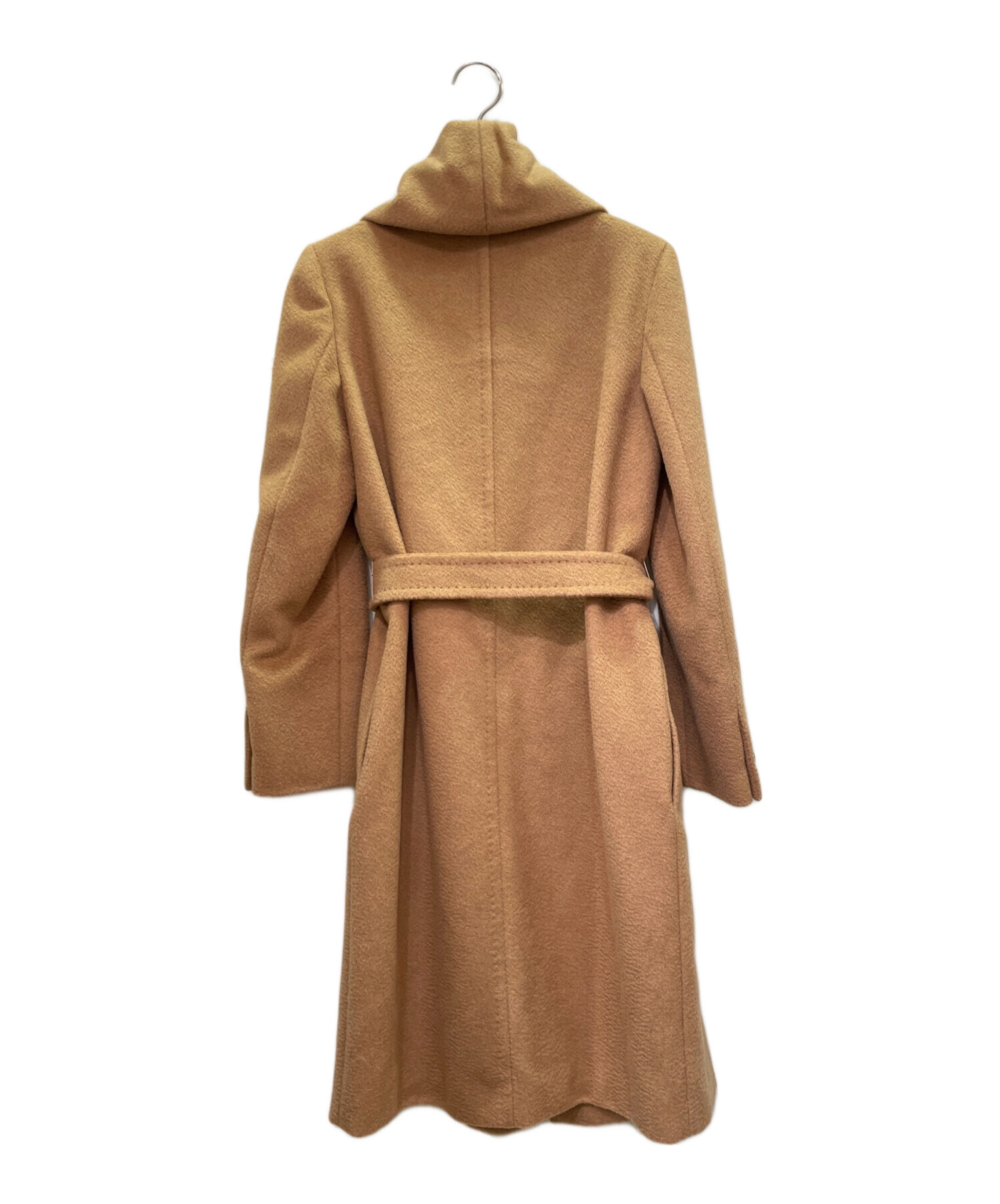 中古・古着通販】MaxMara (マックスマーラ) キャメル ガウンコート