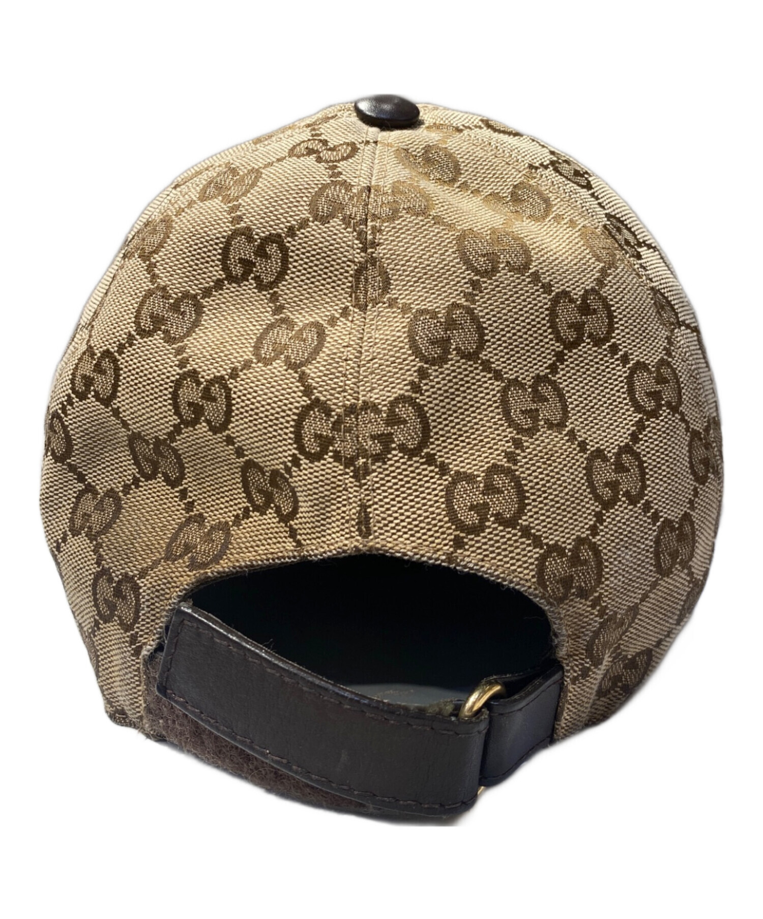 GUCCI グッチ GG シェリーライン キャップ　M58㎝　ユニセックス 中古・古着通販】GUCCI (グッチ) シェリーライン GGベースボール