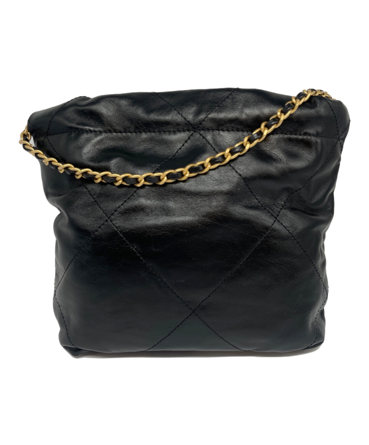 シャネル22 ミニ　未使用 CHANEL 22 ミニブラック