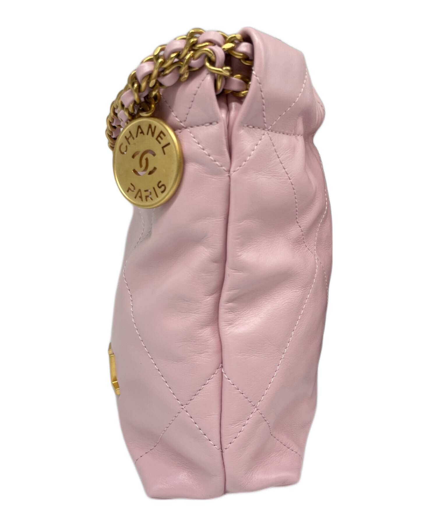 中古・古着通販】CHANEL (シャネル) CHANEL22 ミニ 2WAYバッグ ピンク