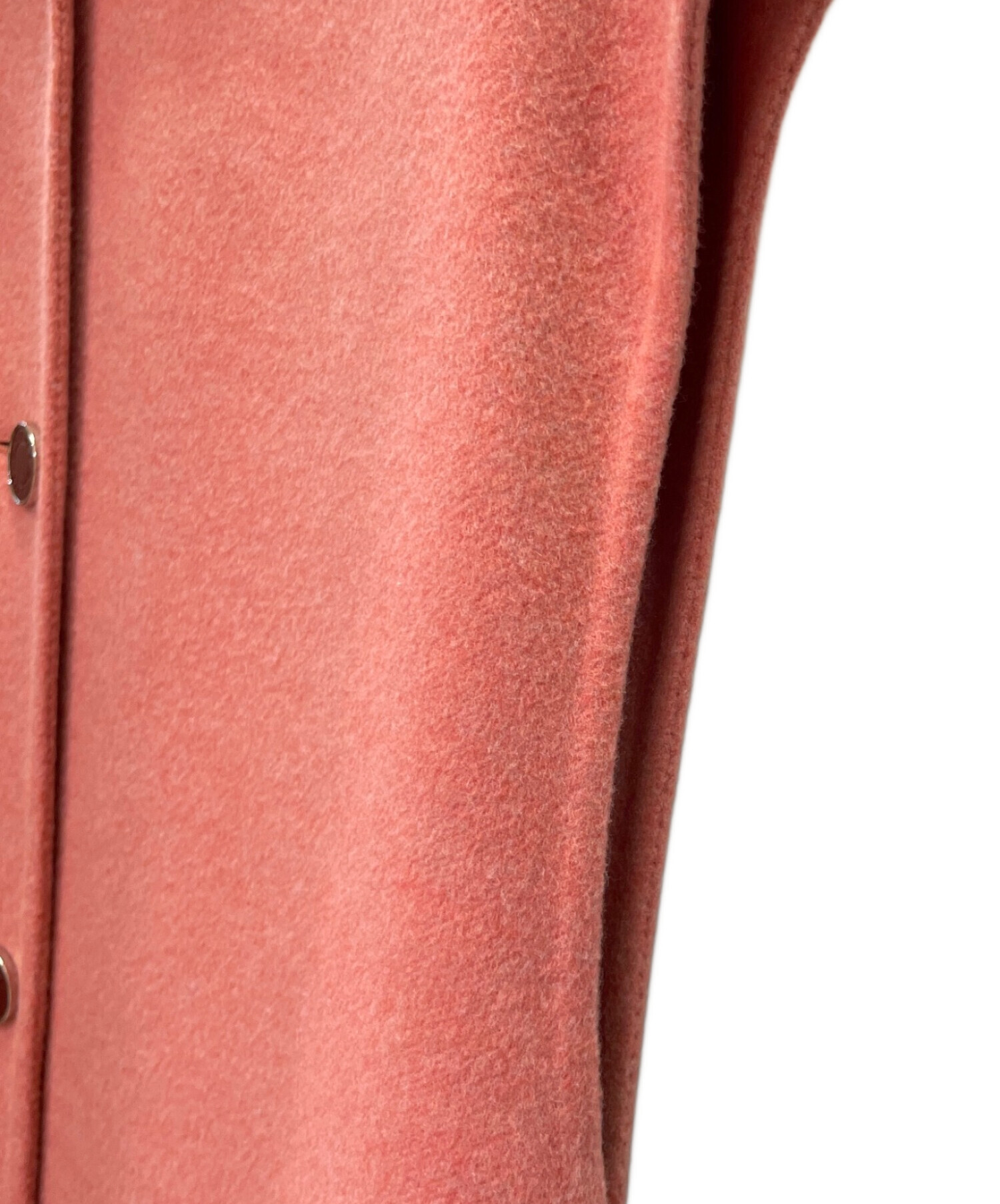 中古・古着通販】HERMES (エルメス) カシミヤ ロングジレ ピンク