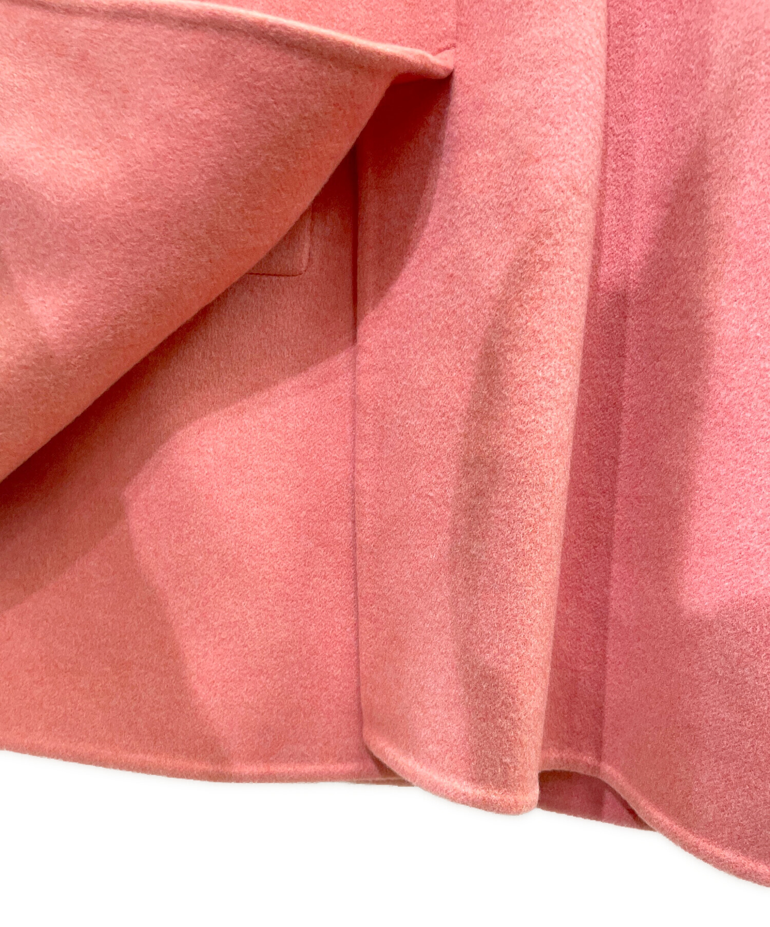 中古・古着通販】HERMES (エルメス) カシミヤ ロングジレ ピンク