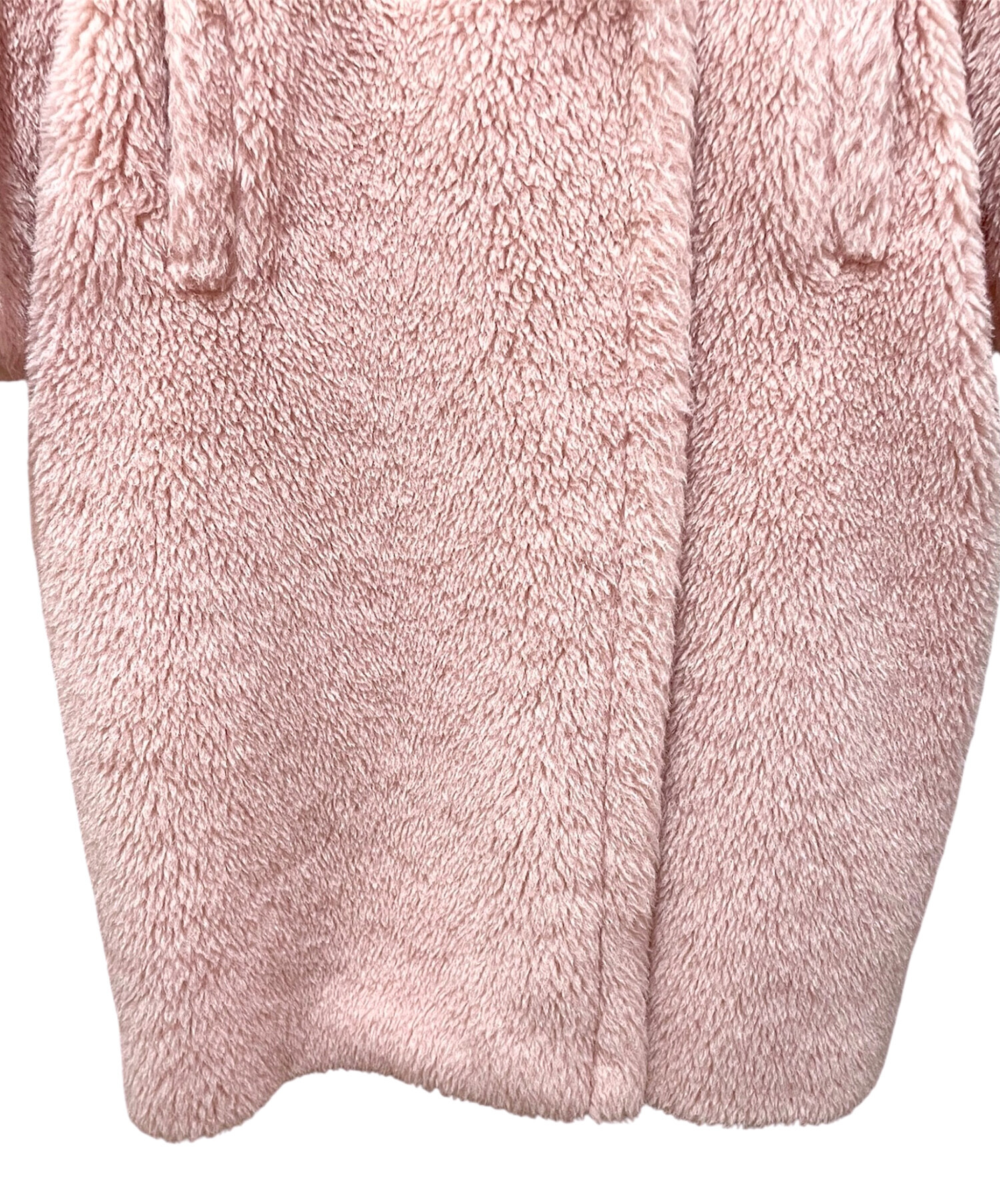 中古・古着通販】MaxMara (マックスマーラ) テディベアコート ピンク