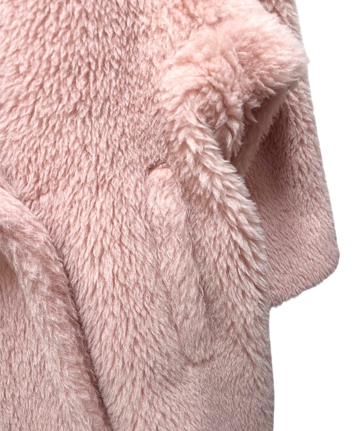 中古・古着通販】MaxMara (マックスマーラ) テディベアコート ピンク