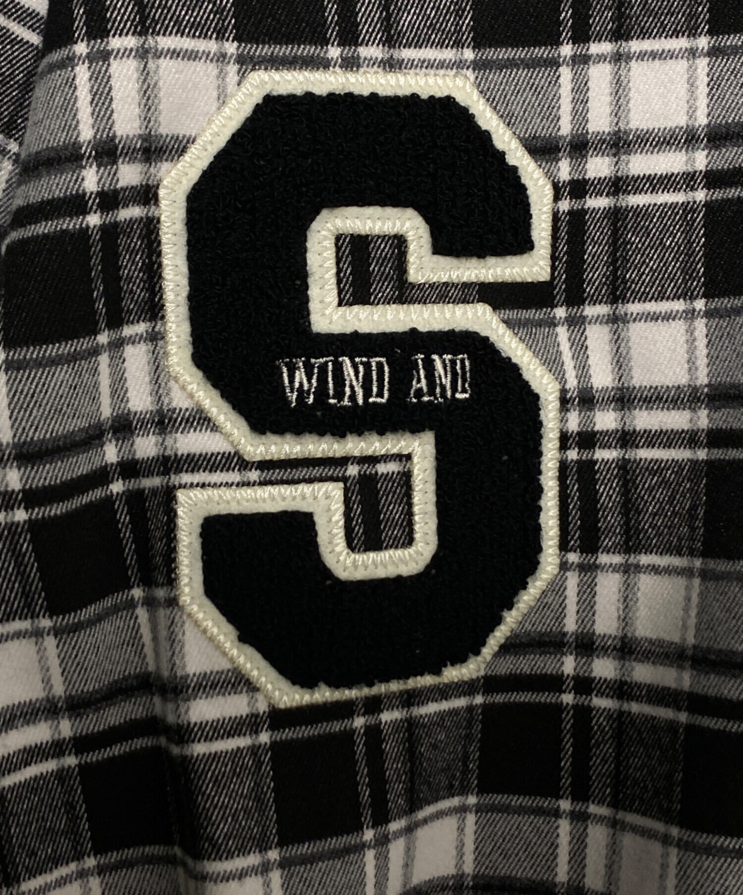 hysteric glamor WIND AND SEA 長袖ネルシャツ 中古・古着通販】Hysteric Glamour (ヒステリックグラマー) WIND AND