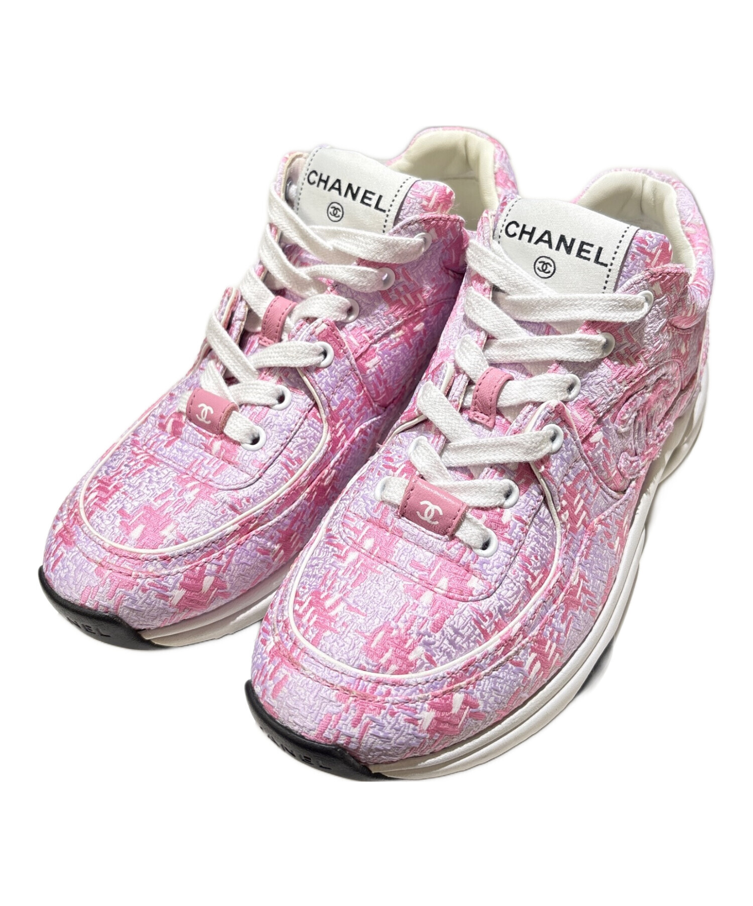 中古・古着通販】CHANEL (シャネル) ココマークファブリックローカット