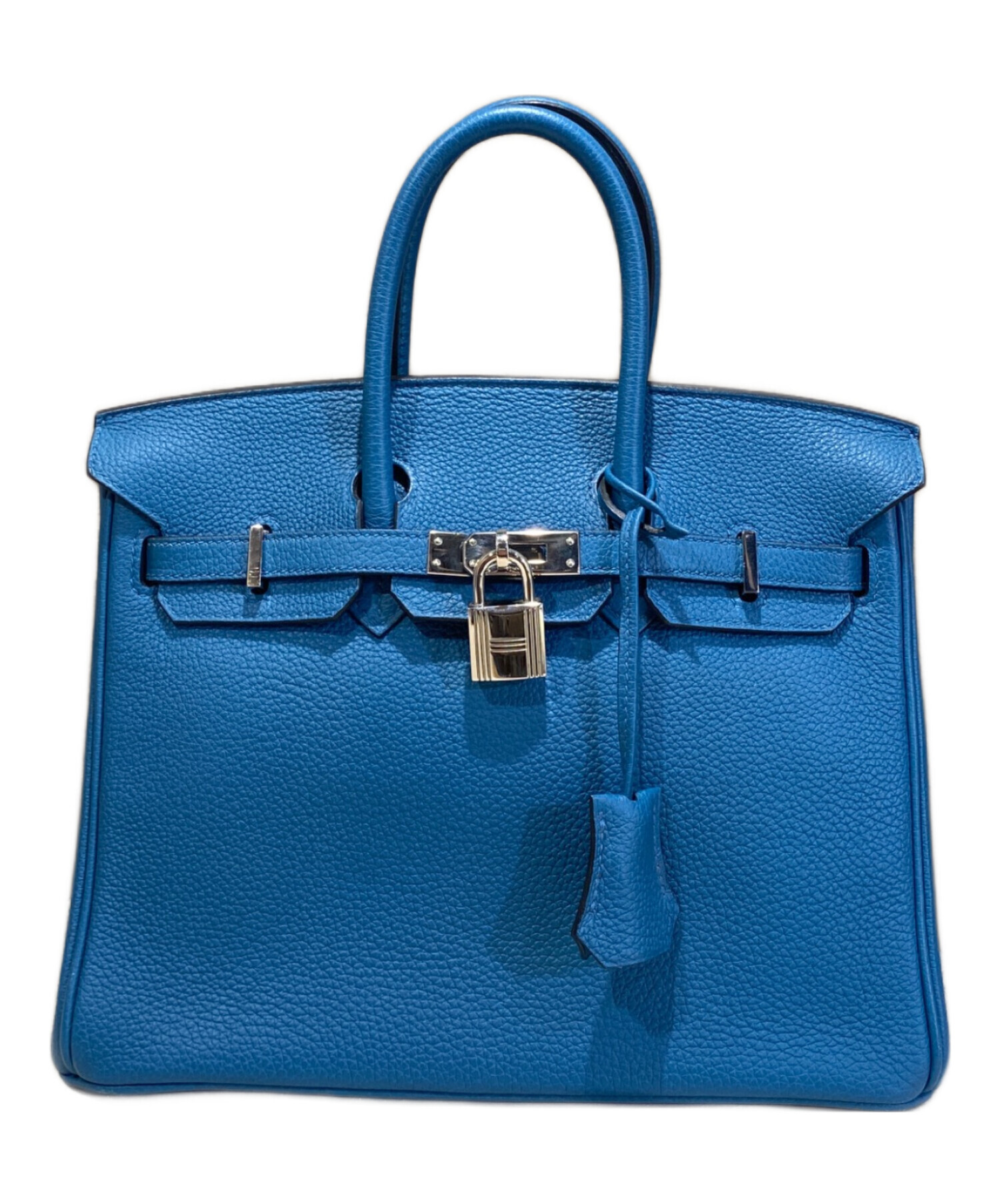 中古・古着通販】HERMES (エルメス) バーキン25/シルバー金具/トゴ/X