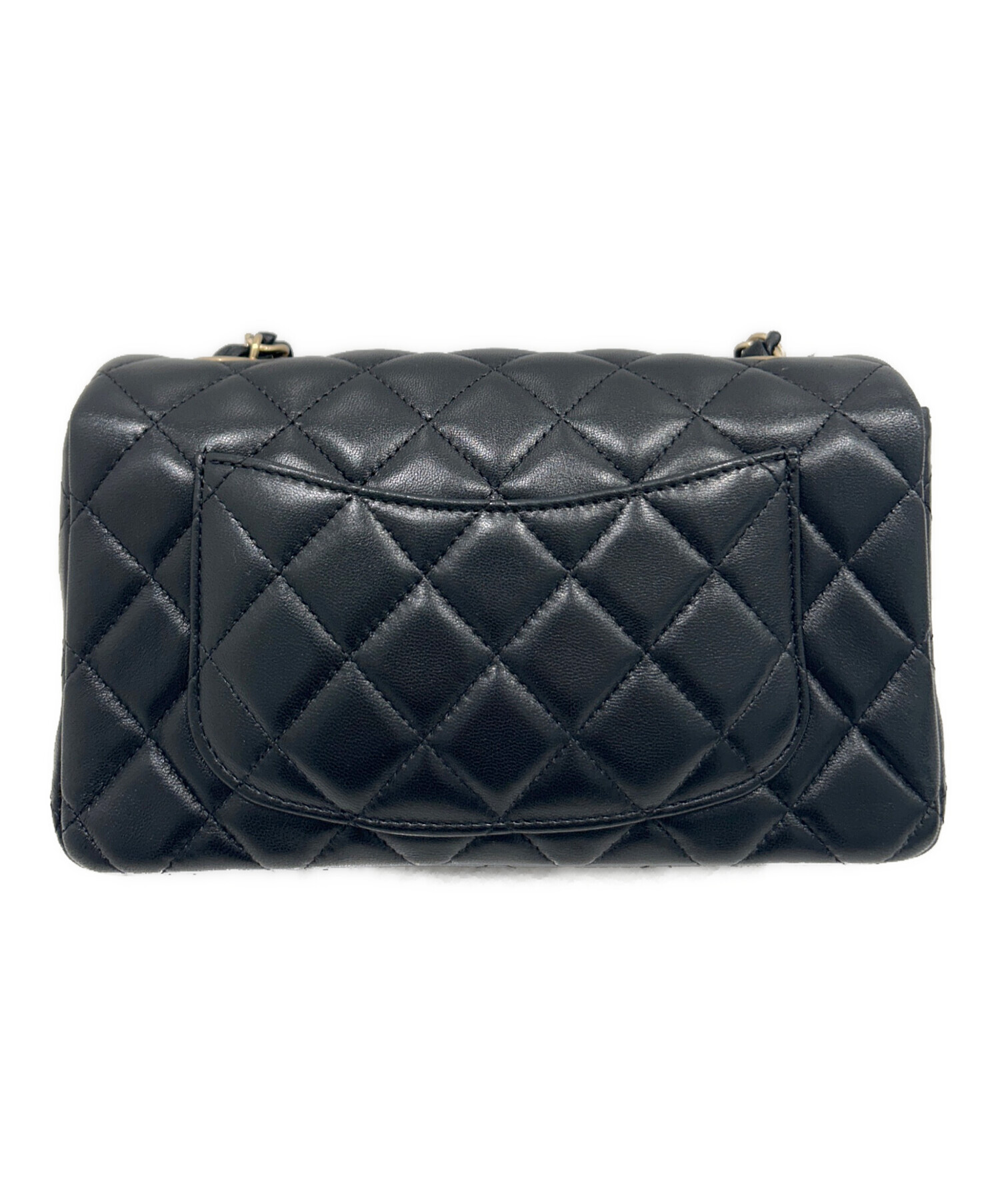 中古・古着通販】CHANEL (シャネル) ミニマトラッセ ブラック サイズ