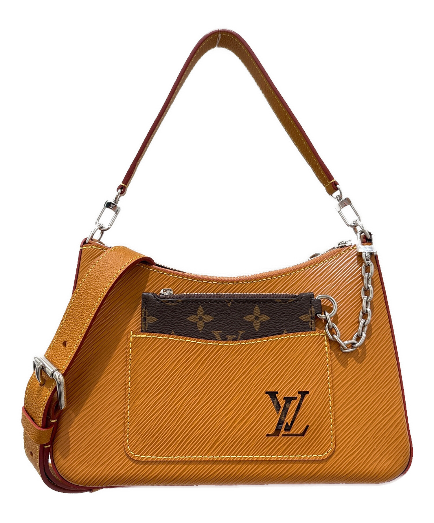 中古・古着通販】LOUIS VUITTON (ルイ ヴィトン) エピ マレル ブラウン