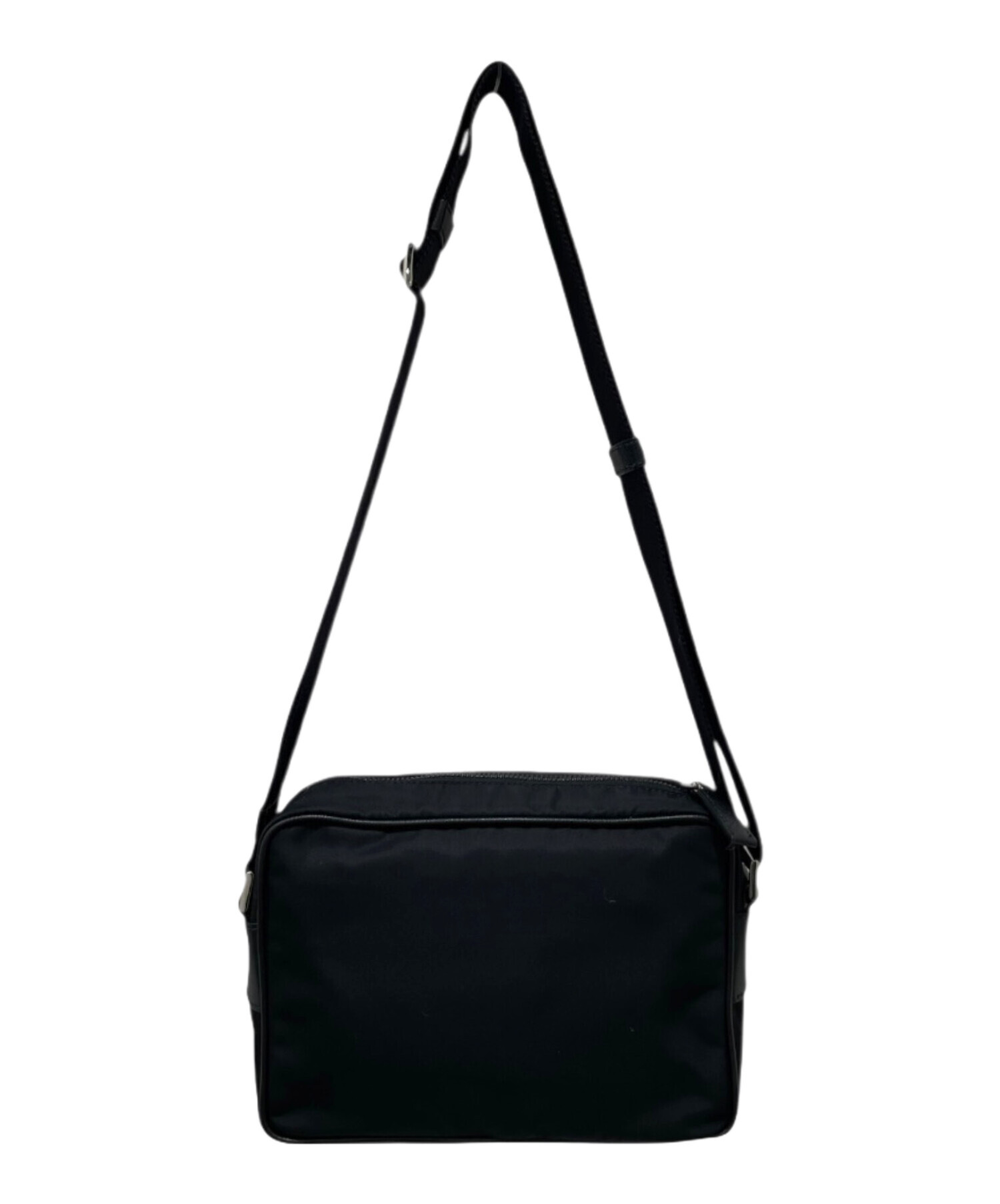 PRADA プラダ ショルダーバッグ  黒 【古着】【中古】【送料無料】 中古・古着通販】PRADA (プラダ) ショルダーバッグ ブラック｜ブランド