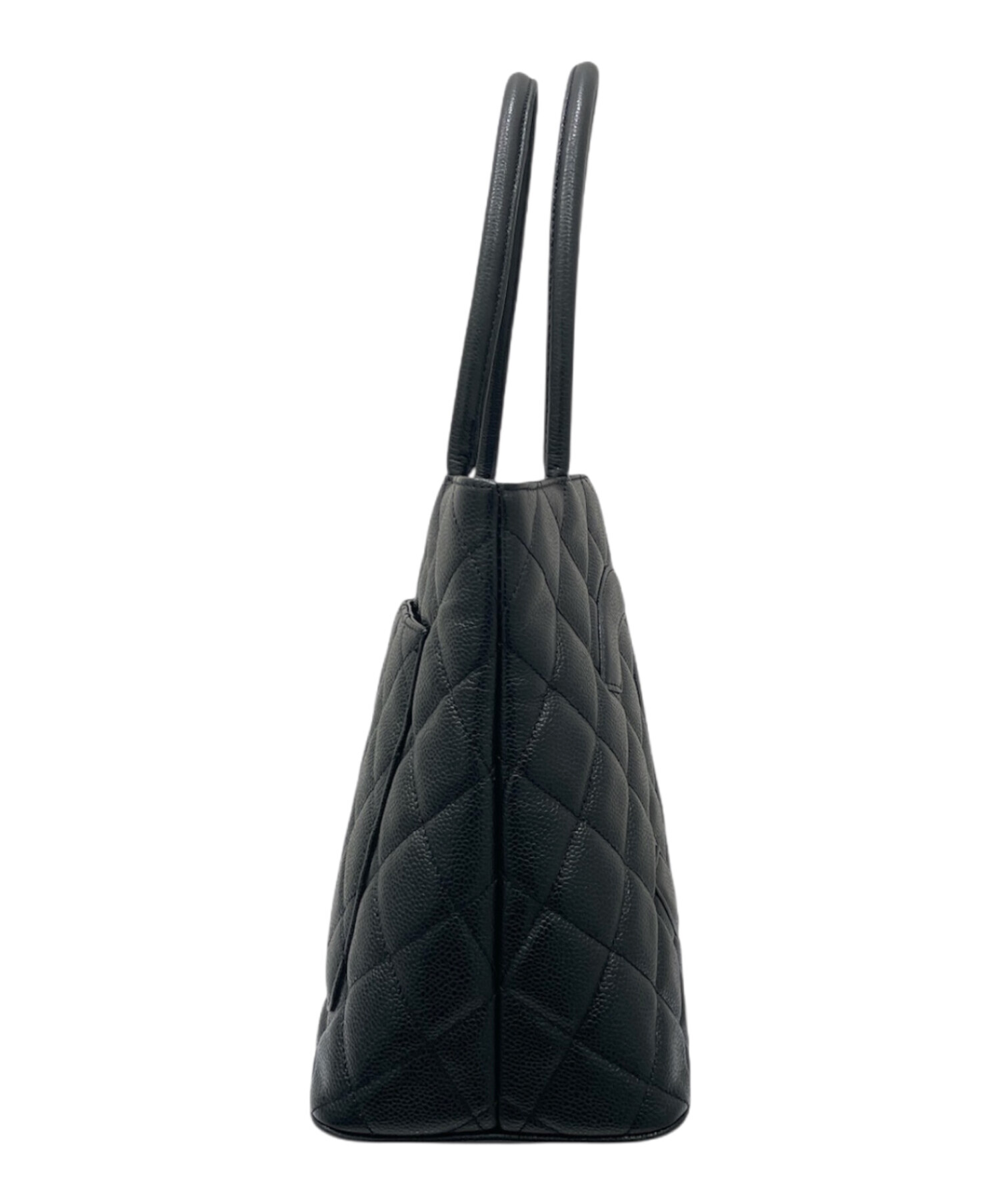 中古・古着通販】CHANEL (シャネル) 復刻トートバッグ ブラック