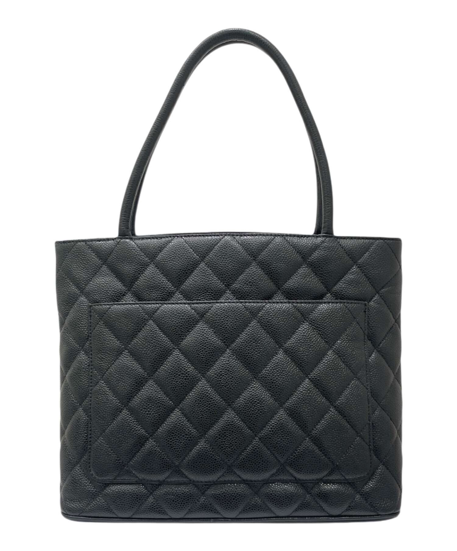 中古・古着通販】CHANEL (シャネル) 復刻トートバッグ ブラック