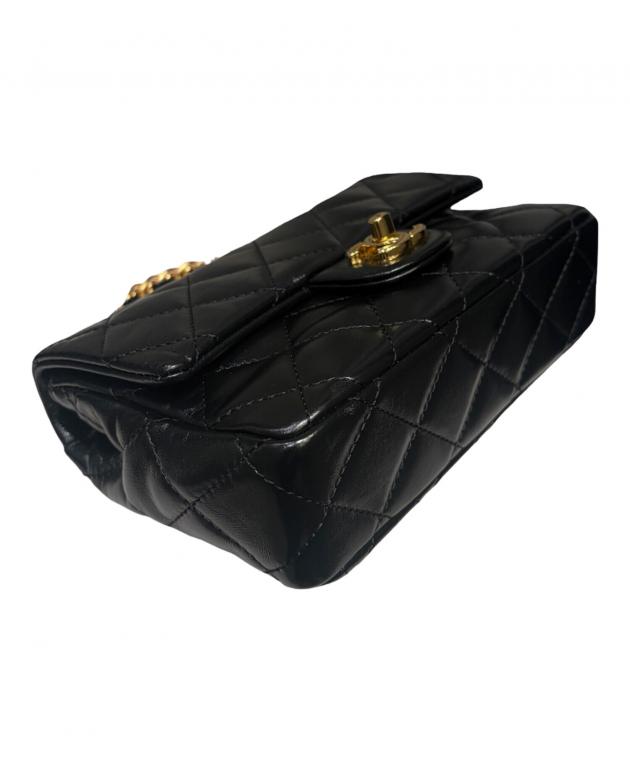 中古・古着通販】CHANEL (シャネル) トップハンドルチェーンショルダー