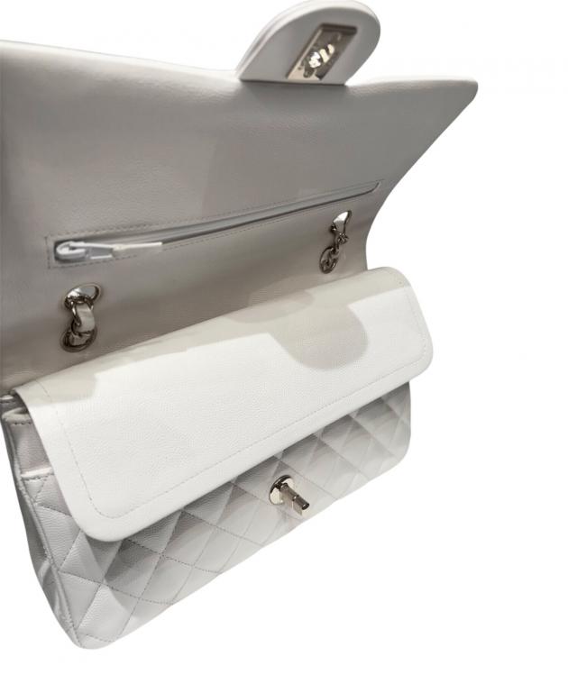 中古・古着通販】CHANEL (シャネル) マトラッセ 25 ホワイト サイズ:25