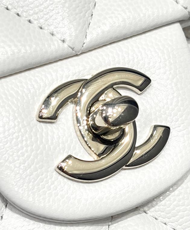 中古・古着通販】CHANEL (シャネル) マトラッセ 25 ホワイト サイズ:25