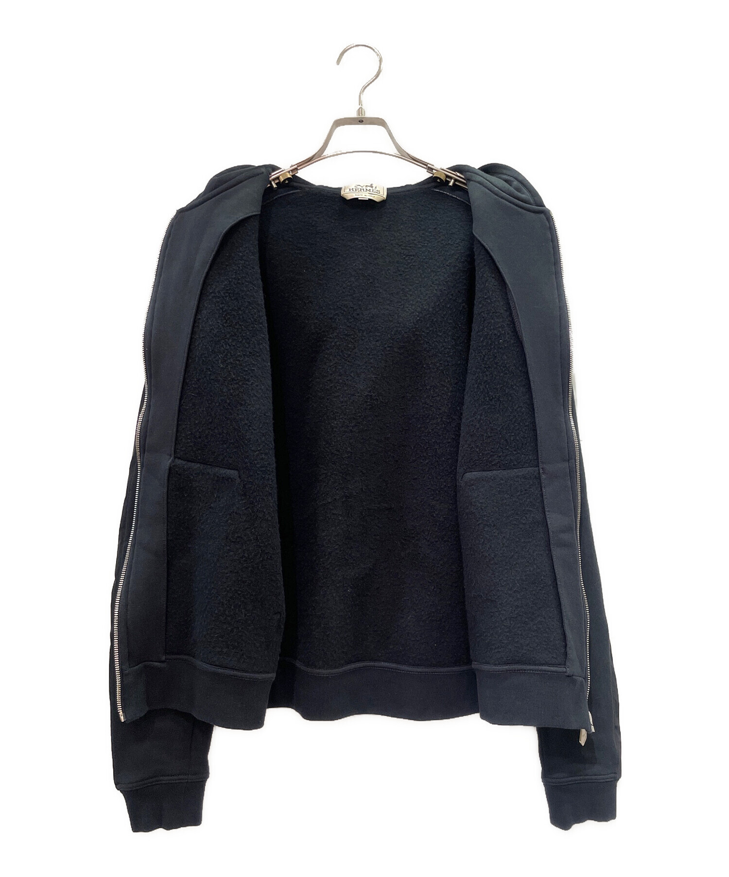 中古・古着通販】HERMES (エルメス) フーデッドジップアップ・パーカ