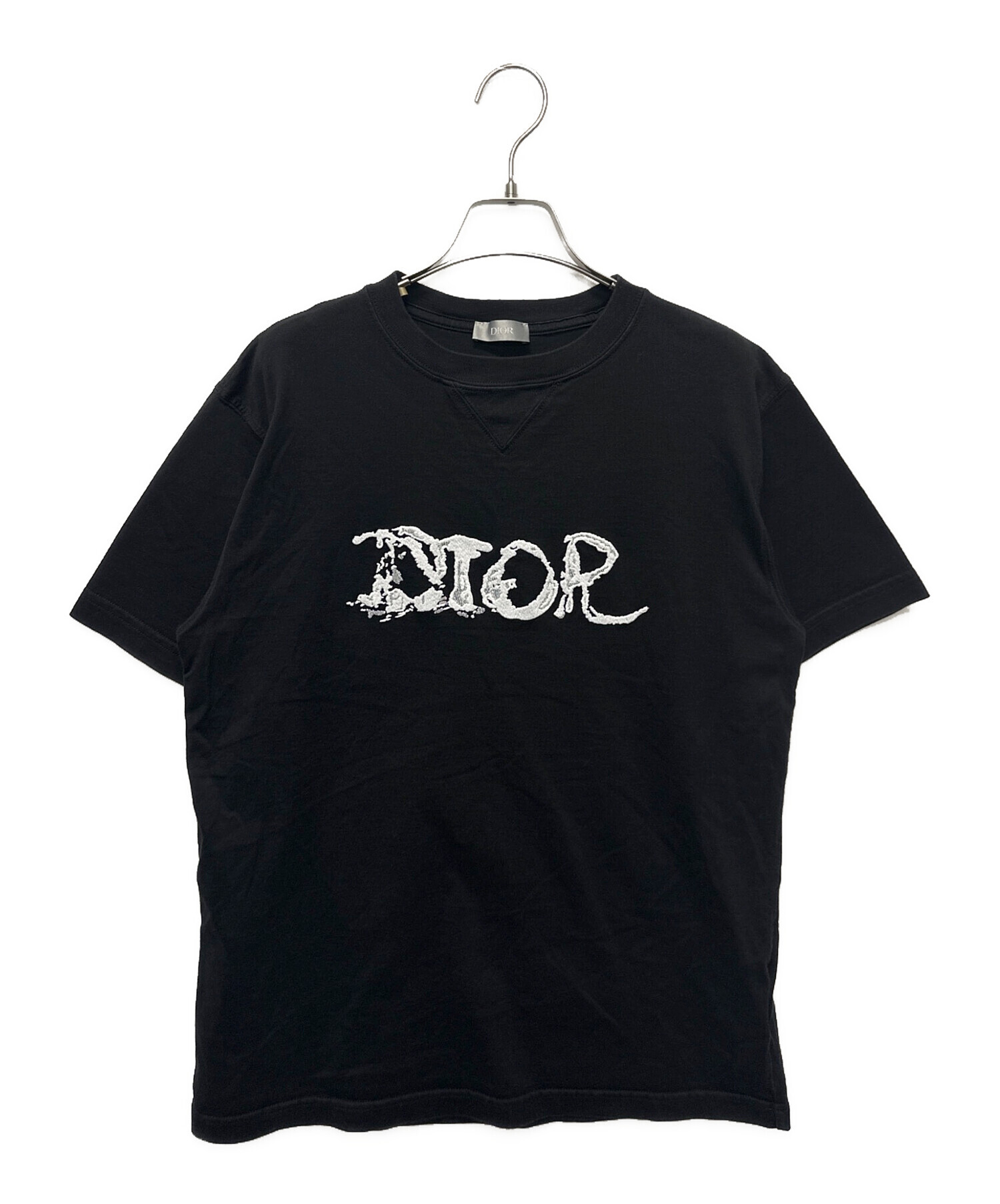 Christian Dior Tシャツ・カットソー M 黒 【古着】【中古】【送料無料】 中古・古着通販】Christian Dior (クリスチャン ディオール) STONE